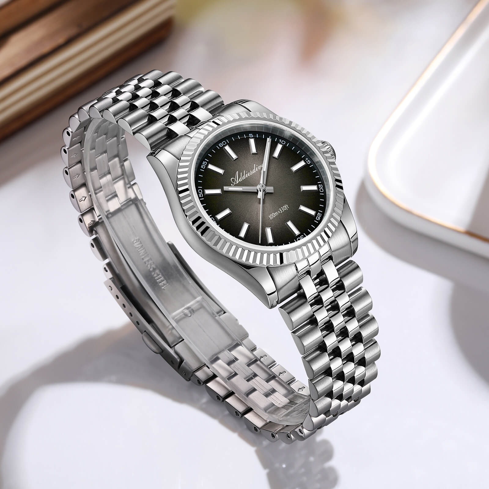 ★Saldi Anniversario★ADDIESDIVE 36mm DJ Homage Orologio da uomo AD2073 - Image 18