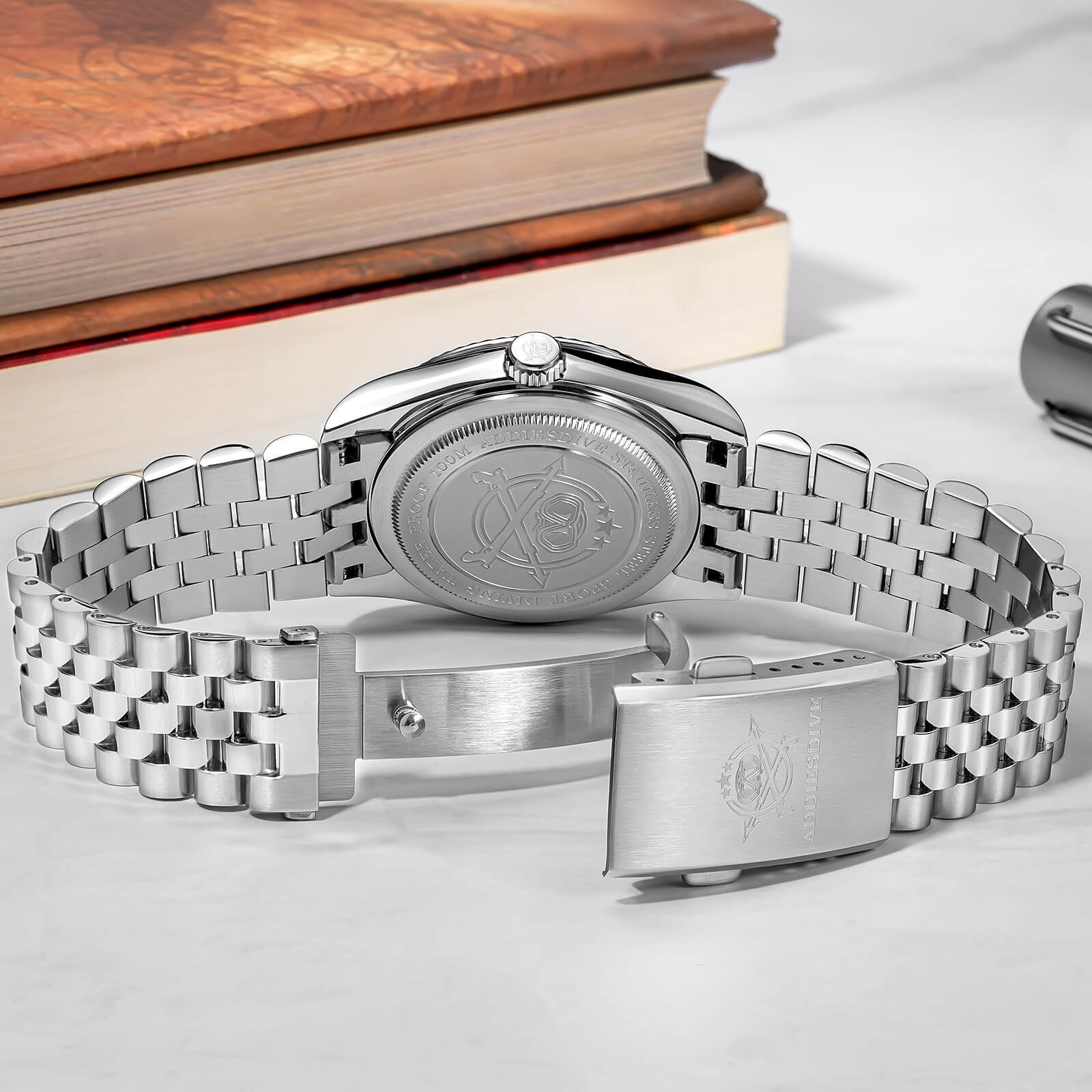 ★Saldi Anniversario★ADDIESDIVE 36mm DJ Homage Orologio da uomo AD2073 - Image 32