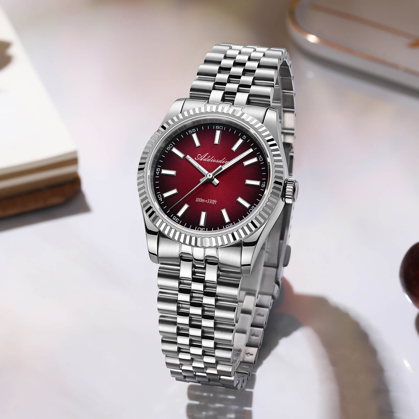 ★Saldi Anniversario★ADDIESDIVE 36mm DJ Homage Orologio da uomo AD2073 - Image 4