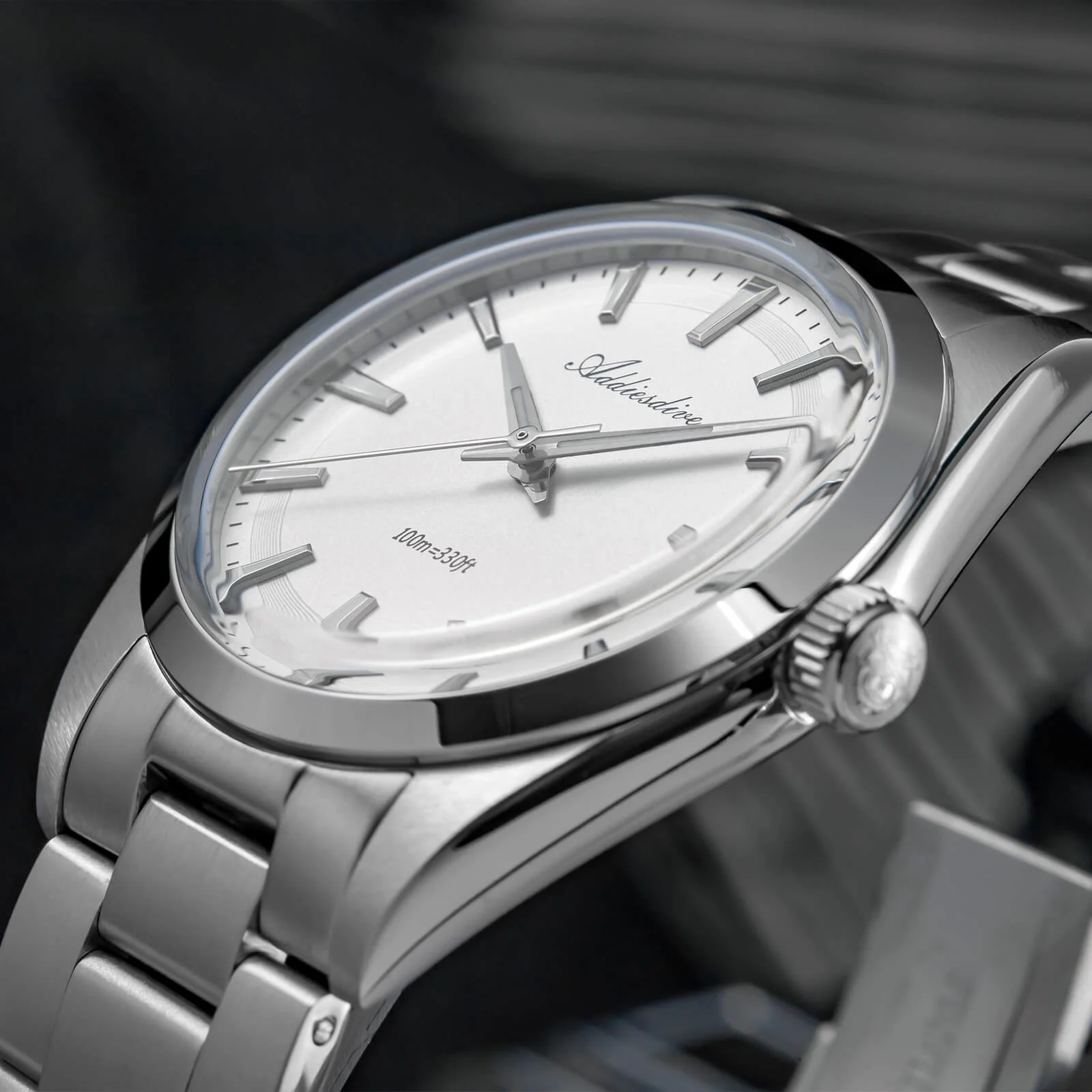 ★Saldi Anniversario★ADDIESDIVE 36mm Orologio al Quarzo di Lusso VH31 AD2066 - Image 7