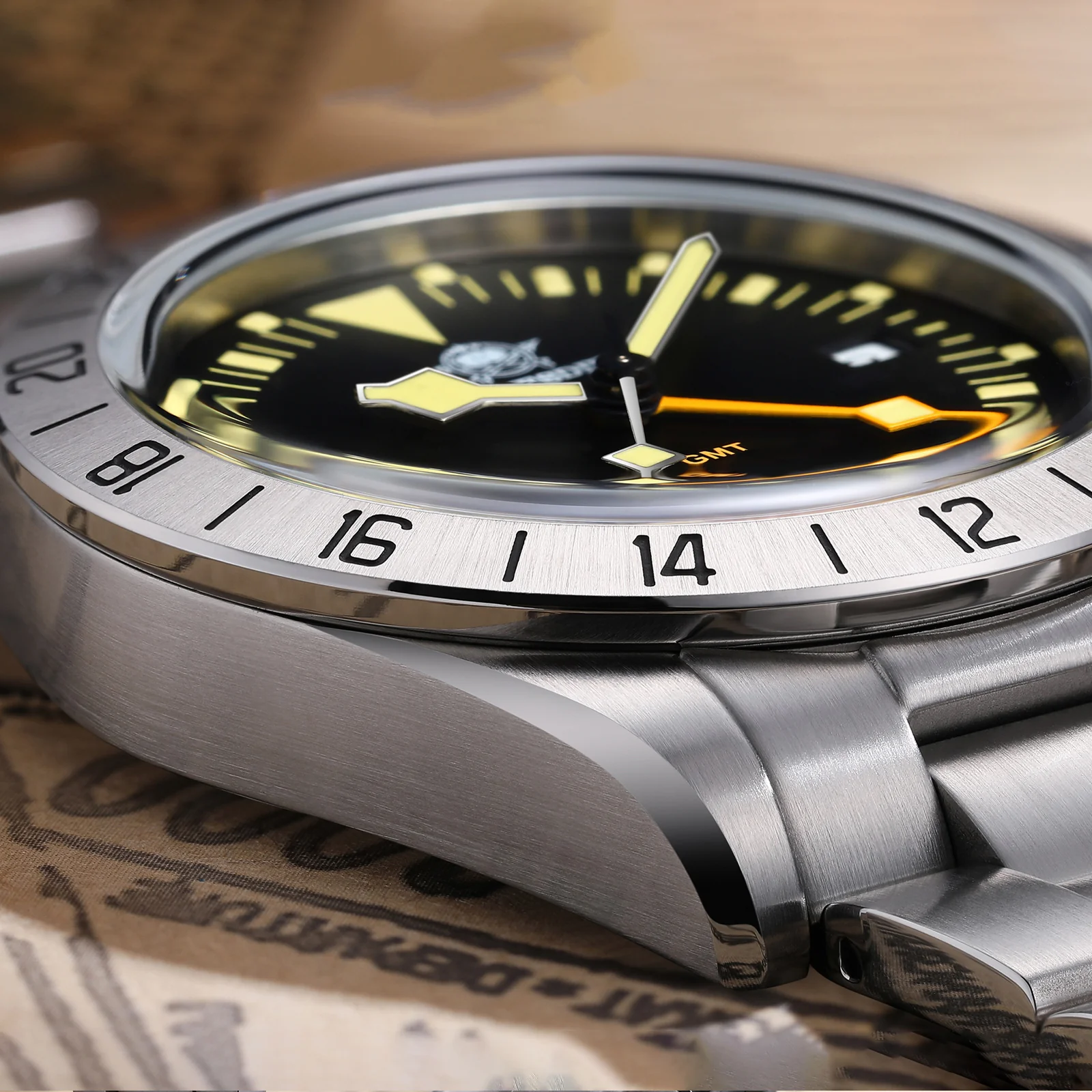 ★Speciale Capodanno★Orologio al quarzo ADDIESDIVE 39mm BB GMT con movimento RONDA515 (AD2035/AD2036) - Image 17