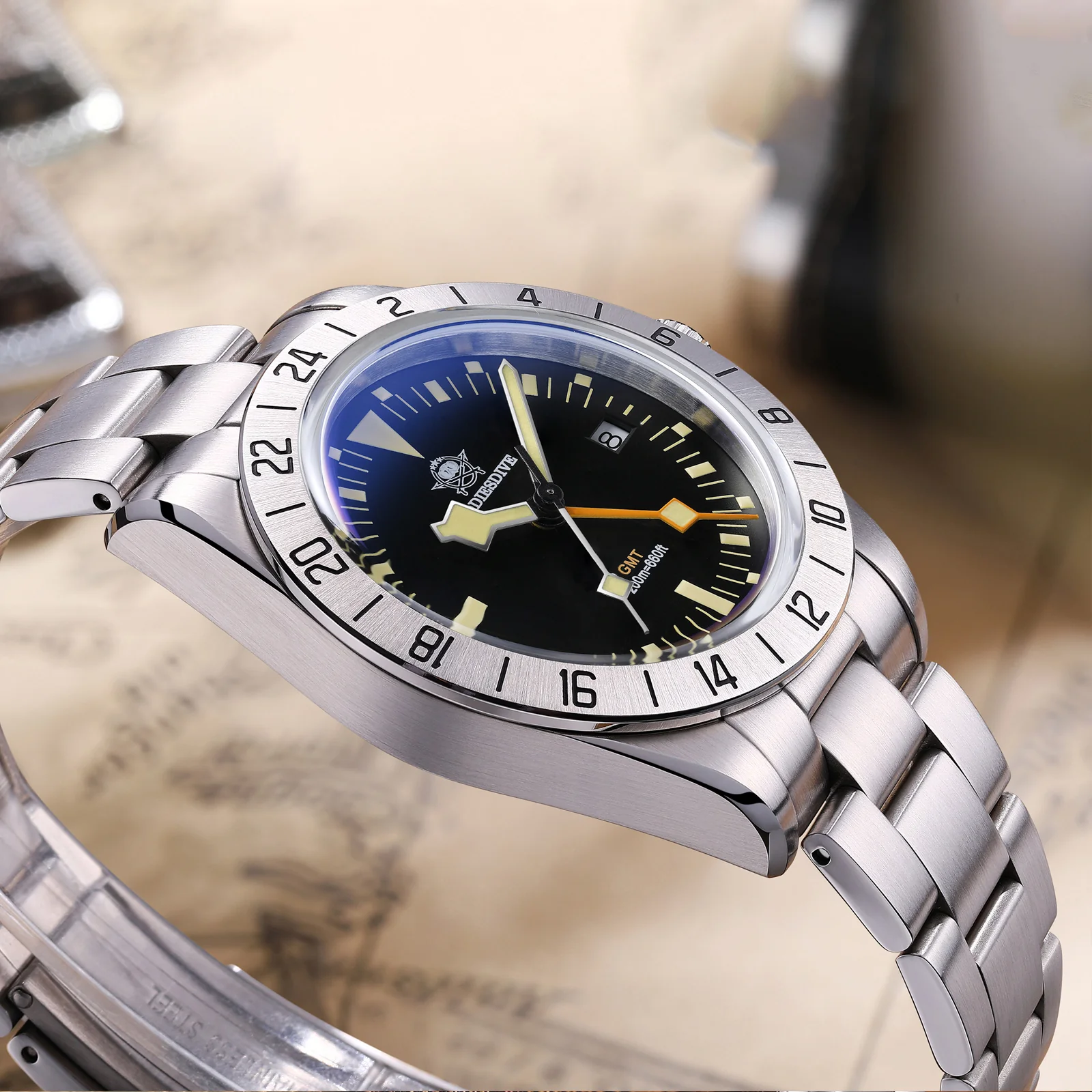 ★Speciale Capodanno★Orologio al quarzo ADDIESDIVE 39mm BB GMT con movimento RONDA515 (AD2035/AD2036) - Image 20