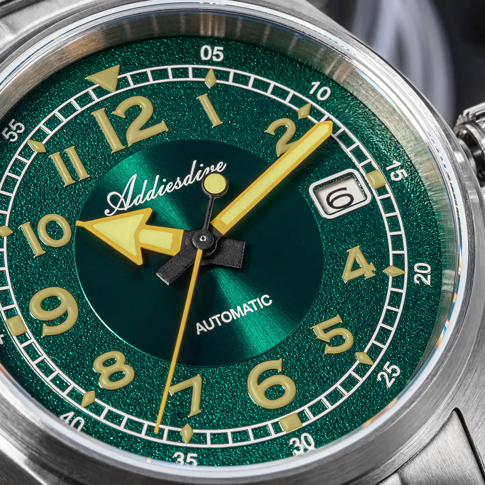 ★Xmas Special Offers★ADDIESDIVE 39mm Explore Orologio Meccanico Retrò da Uomo AD2055 - Image 3
