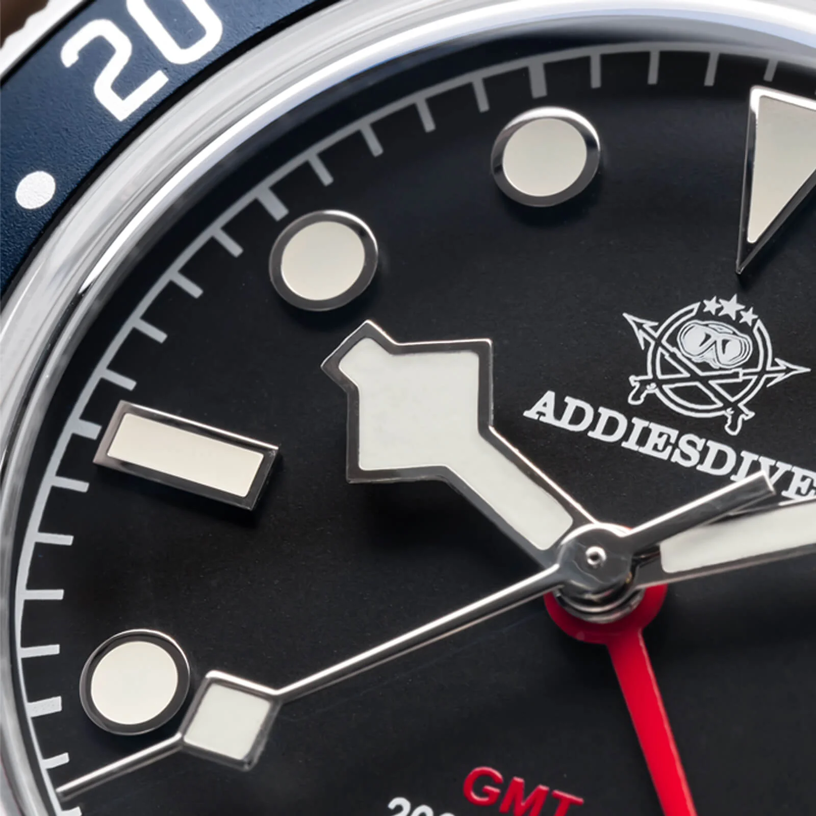 ★Saldi Anniversario★ADDIESDIVE 39mm Orologio al Quarzo BB58 GMT AD2044 - Image 14