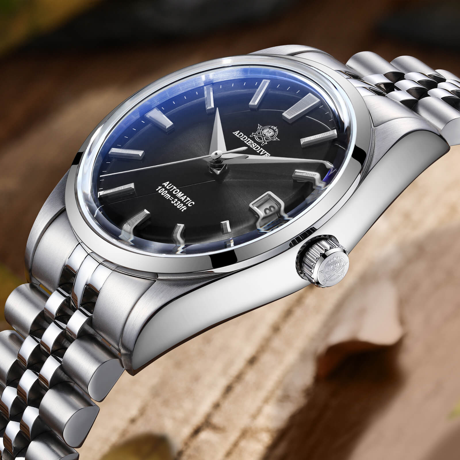 ★Saldi Anniversario★Addiesdive Orologio Automatico da 39 mm Subacqueo 100 m NH35 (AD2029) - Image 11