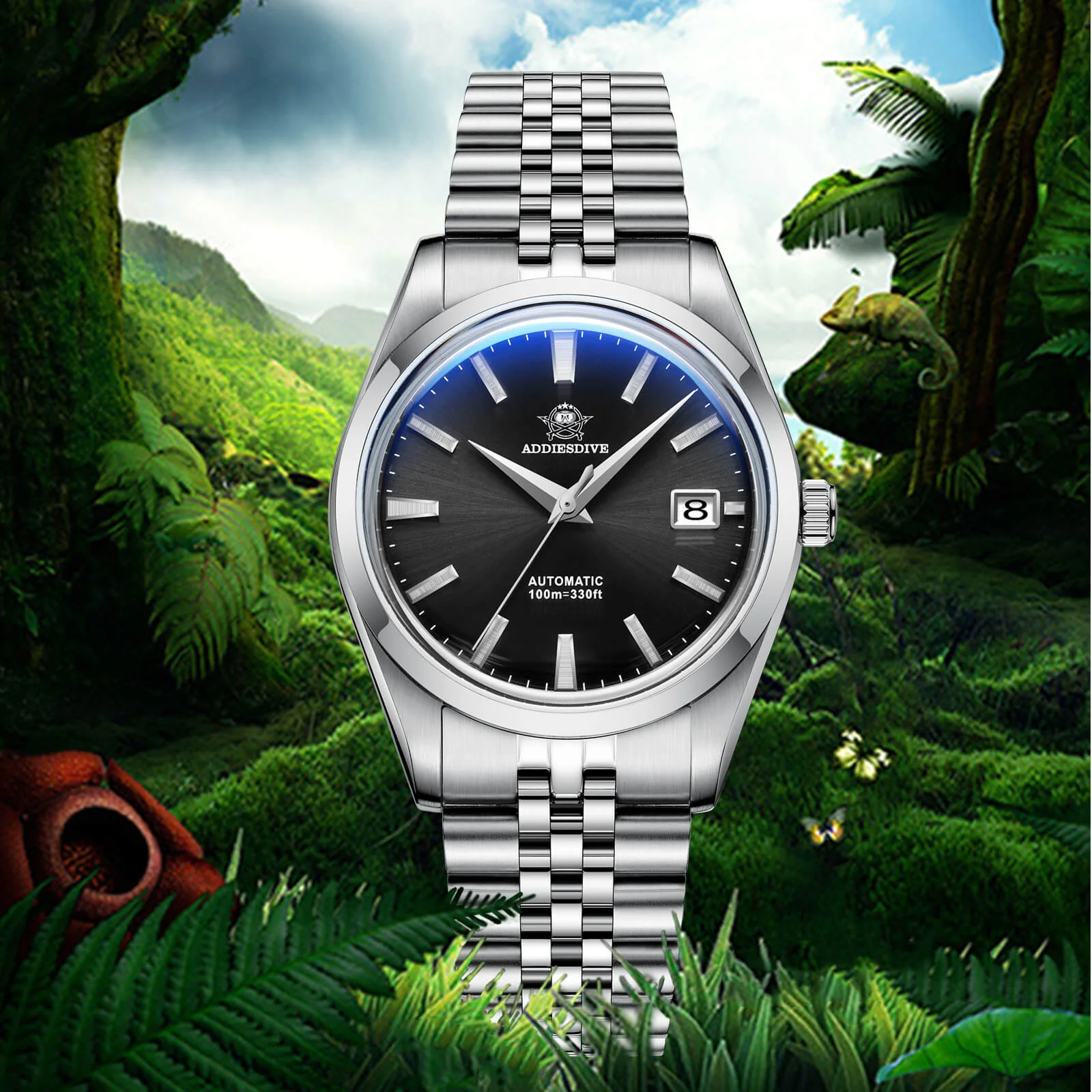 ★Saldi Anniversario★Addiesdive Orologio Automatico da 39 mm Subacqueo 100 m NH35 (AD2029) - Image 15