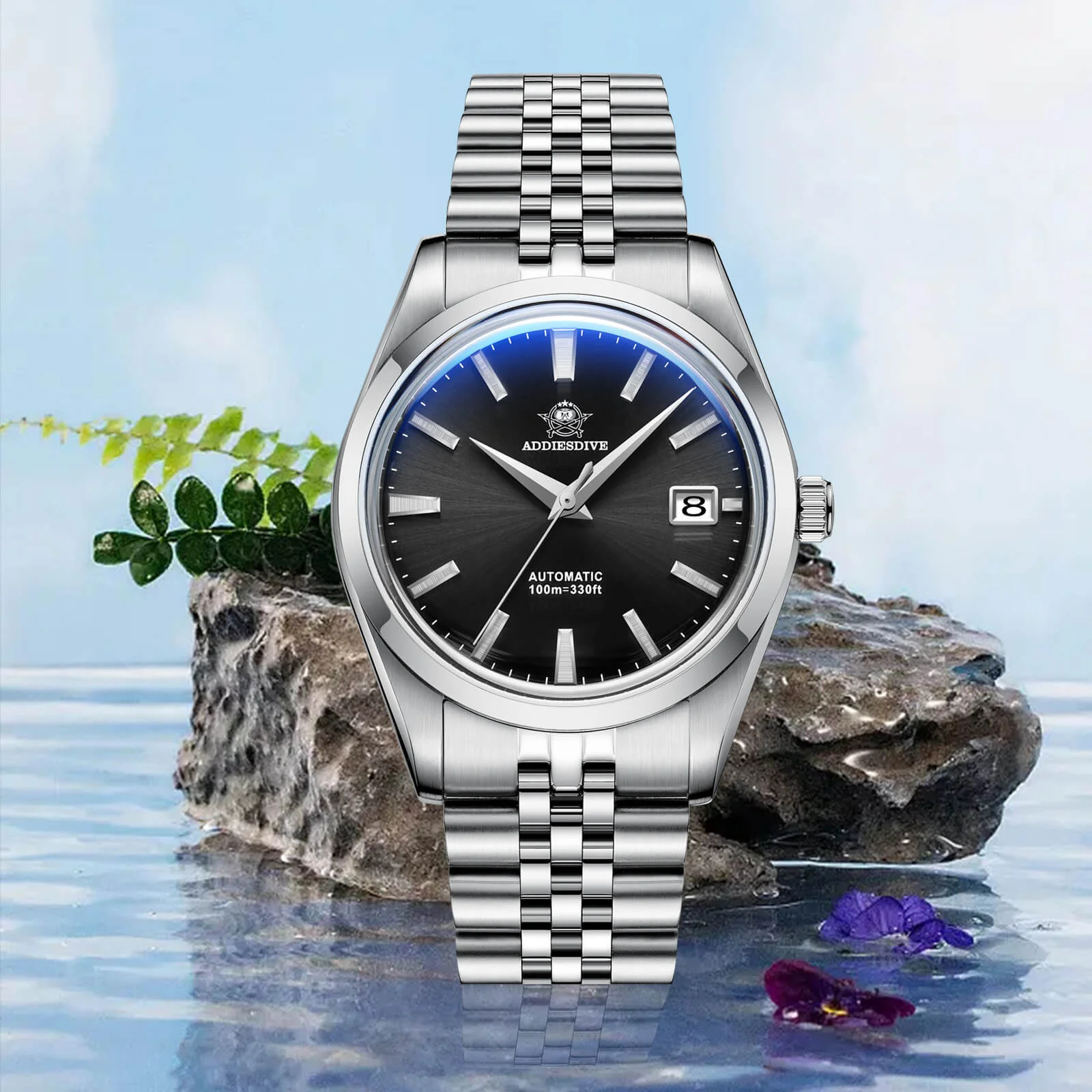 ★Saldi Anniversario★Addiesdive Orologio Automatico da 39 mm Subacqueo 100 m NH35 (AD2029) - Image 16