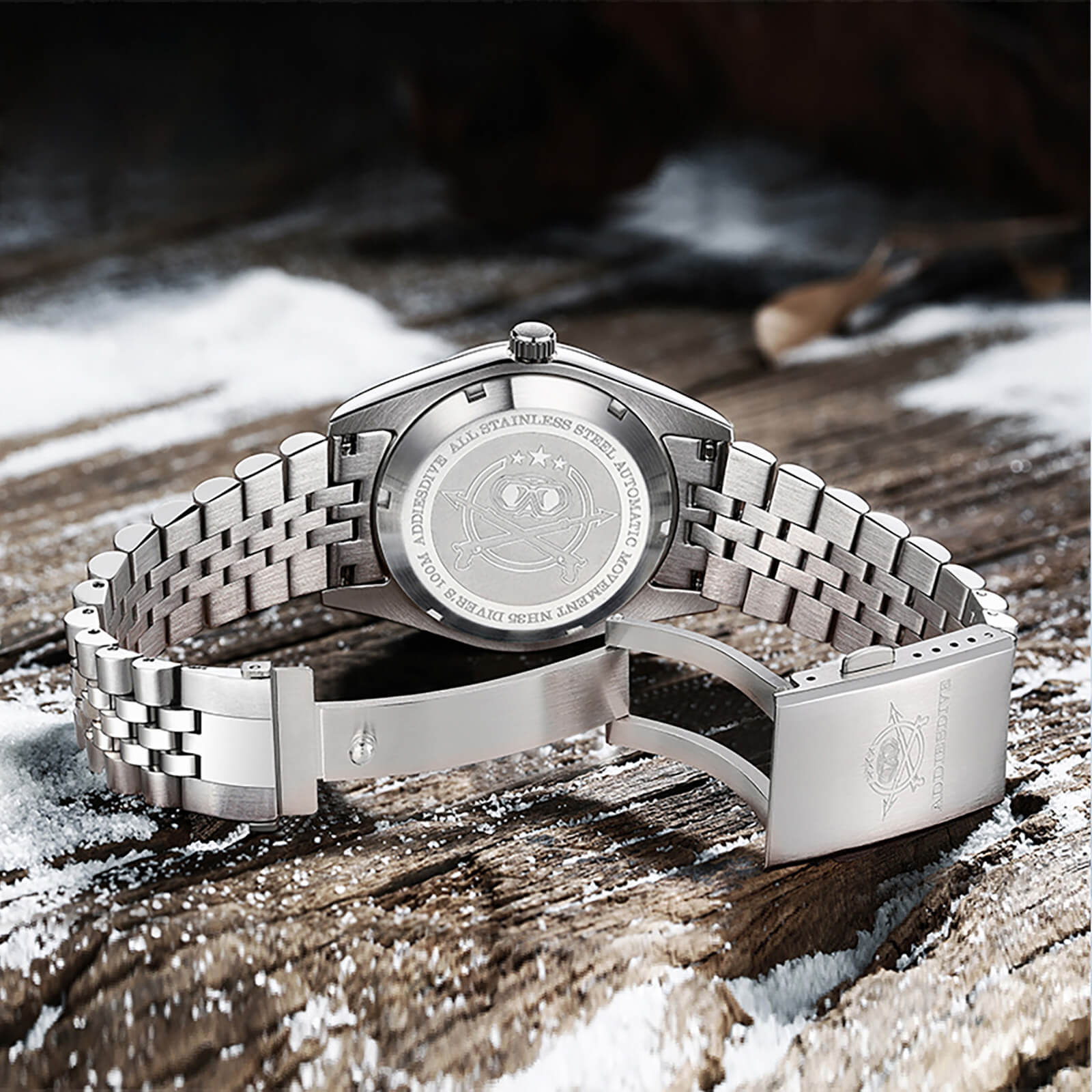 ★Saldi Anniversario★Addiesdive Orologio Automatico da 39 mm Subacqueo 100 m NH35 (AD2029) - Image 17