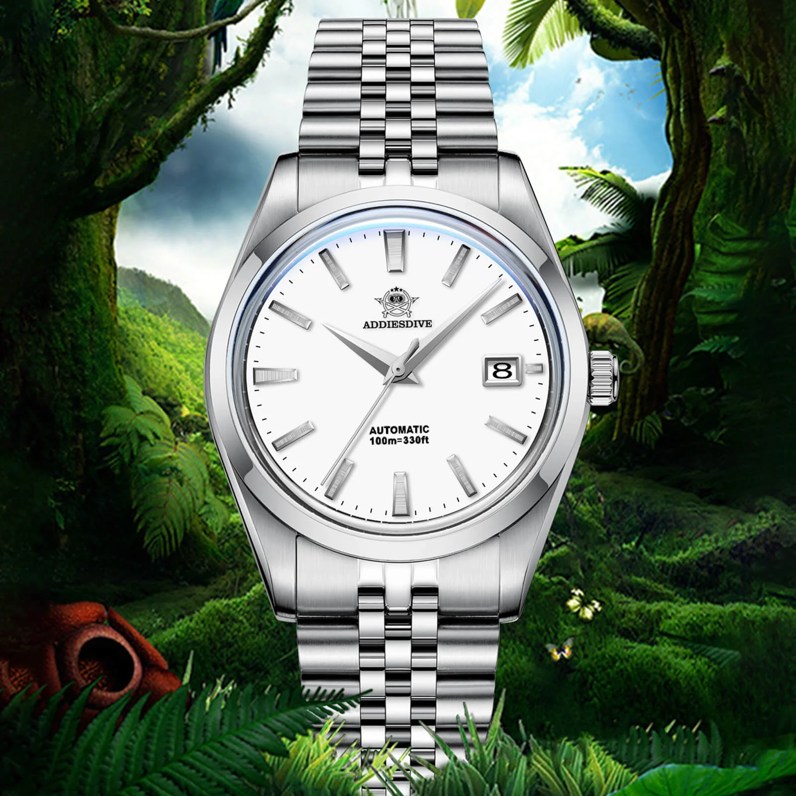 ★Saldi Anniversario★Addiesdive Orologio Automatico da 39 mm Subacqueo 100 m NH35 (AD2029) - Image 3