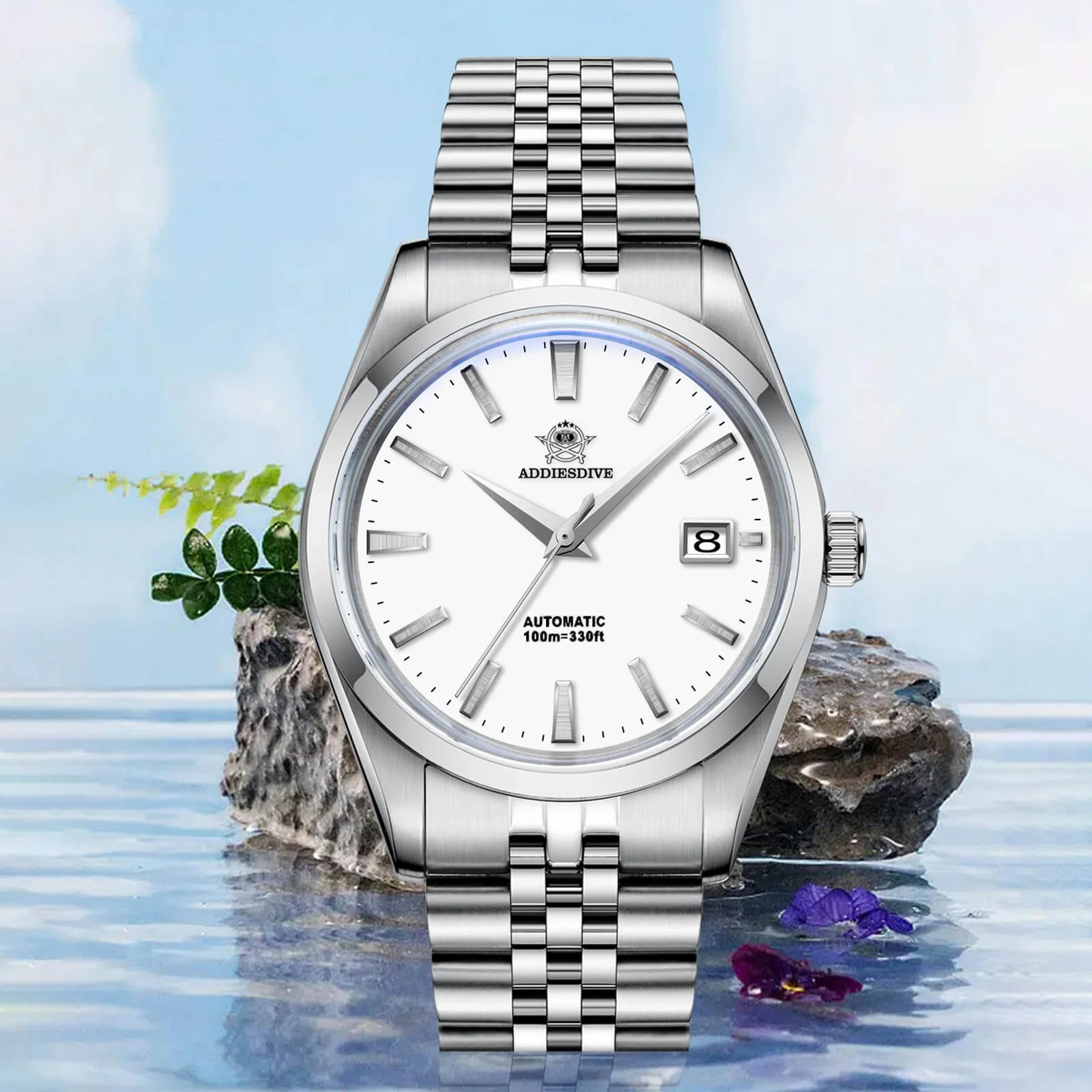 ★Saldi Anniversario★Addiesdive Orologio Automatico da 39 mm Subacqueo 100 m NH35 (AD2029) - Image 4