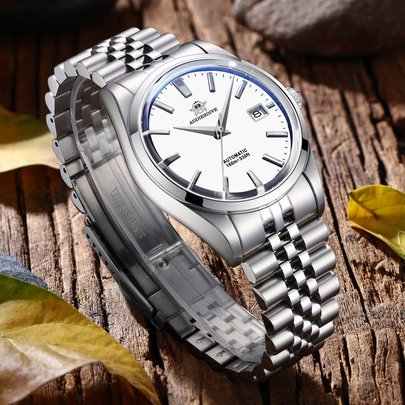 ★Saldi Anniversario★Addiesdive Orologio Automatico da 39 mm Subacqueo 100 m NH35 (AD2029) - Image 6