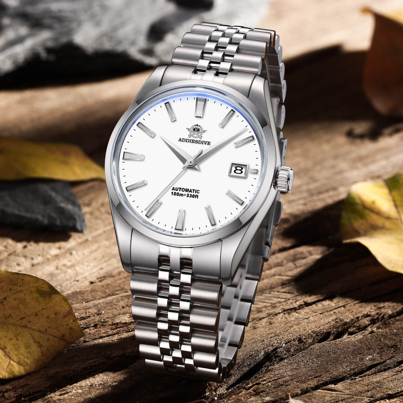 ★Saldi Anniversario★Addiesdive Orologio Automatico da 39 mm Subacqueo 100 m NH35 (AD2029) - Image 9