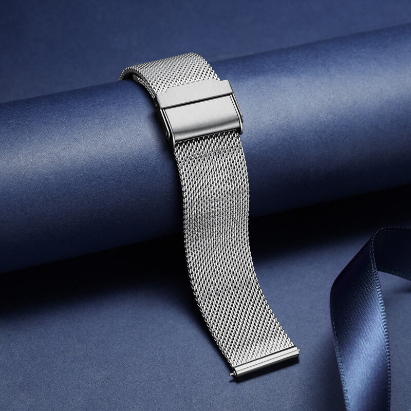 ADDIESDIVE Cinturino per Orologio in Maglia di Acciaio Inossidabile da 20 mm - Image 6