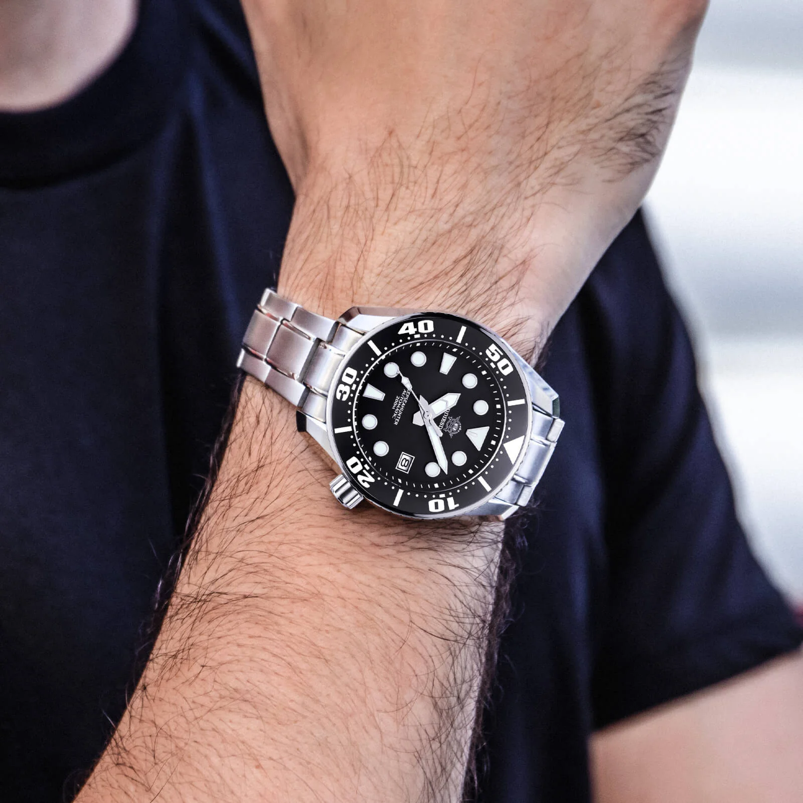 ADDIESDIVE Orologio subacqueo professionale da uomo 44,5 mm (MY-H10) - Image 12