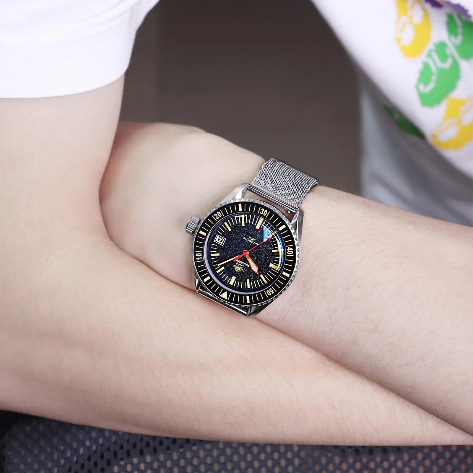 ADDIESDIVE Orologio Subacqueo Automatico da Uomo AD2105 - Image 12