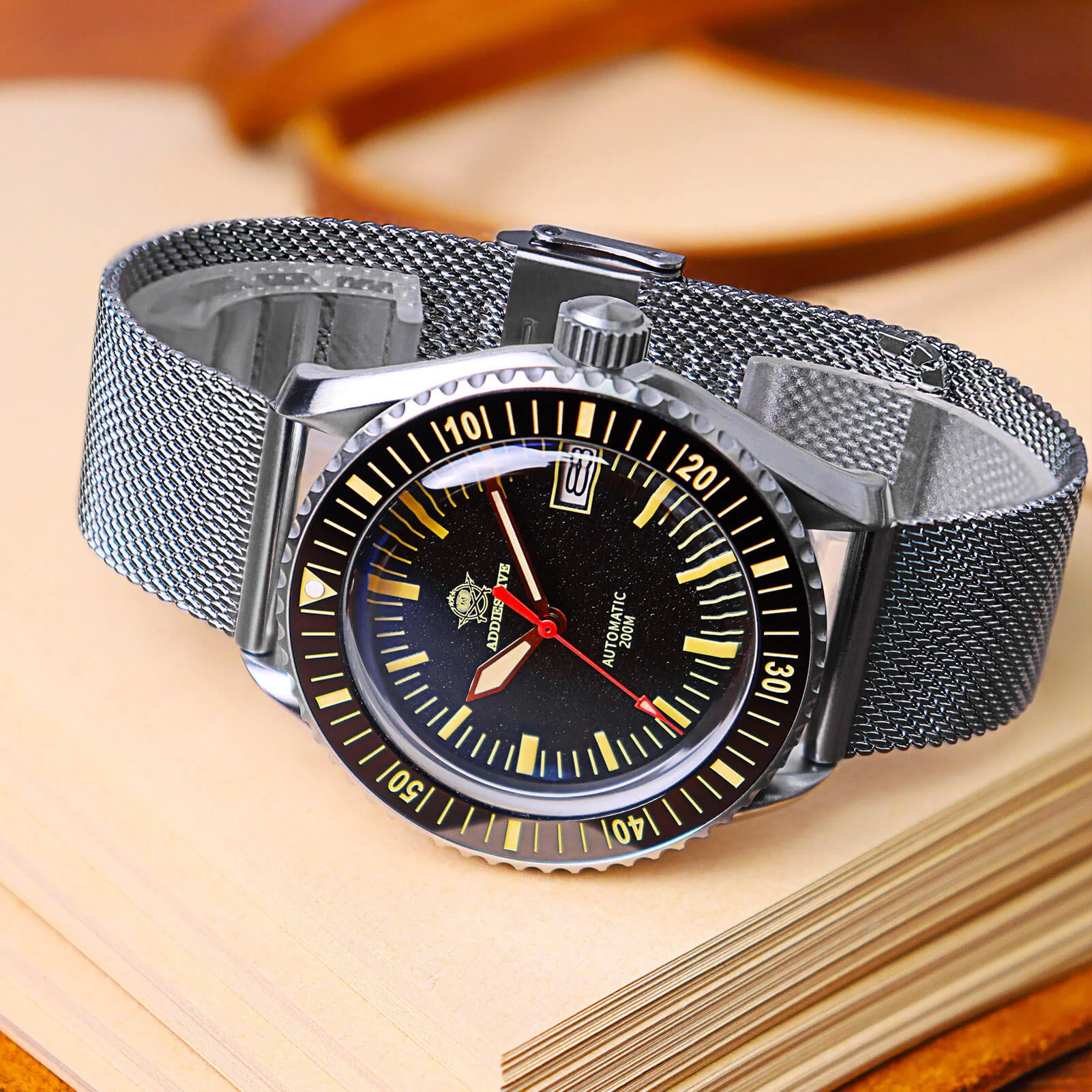 ADDIESDIVE Orologio Subacqueo Automatico da Uomo AD2105 - Image 15