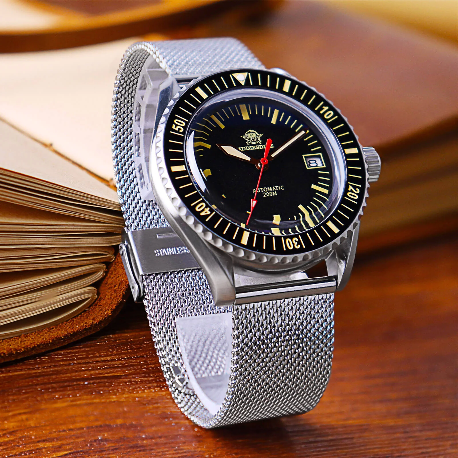 ADDIESDIVE Orologio Subacqueo Automatico da Uomo AD2105 - Image 16