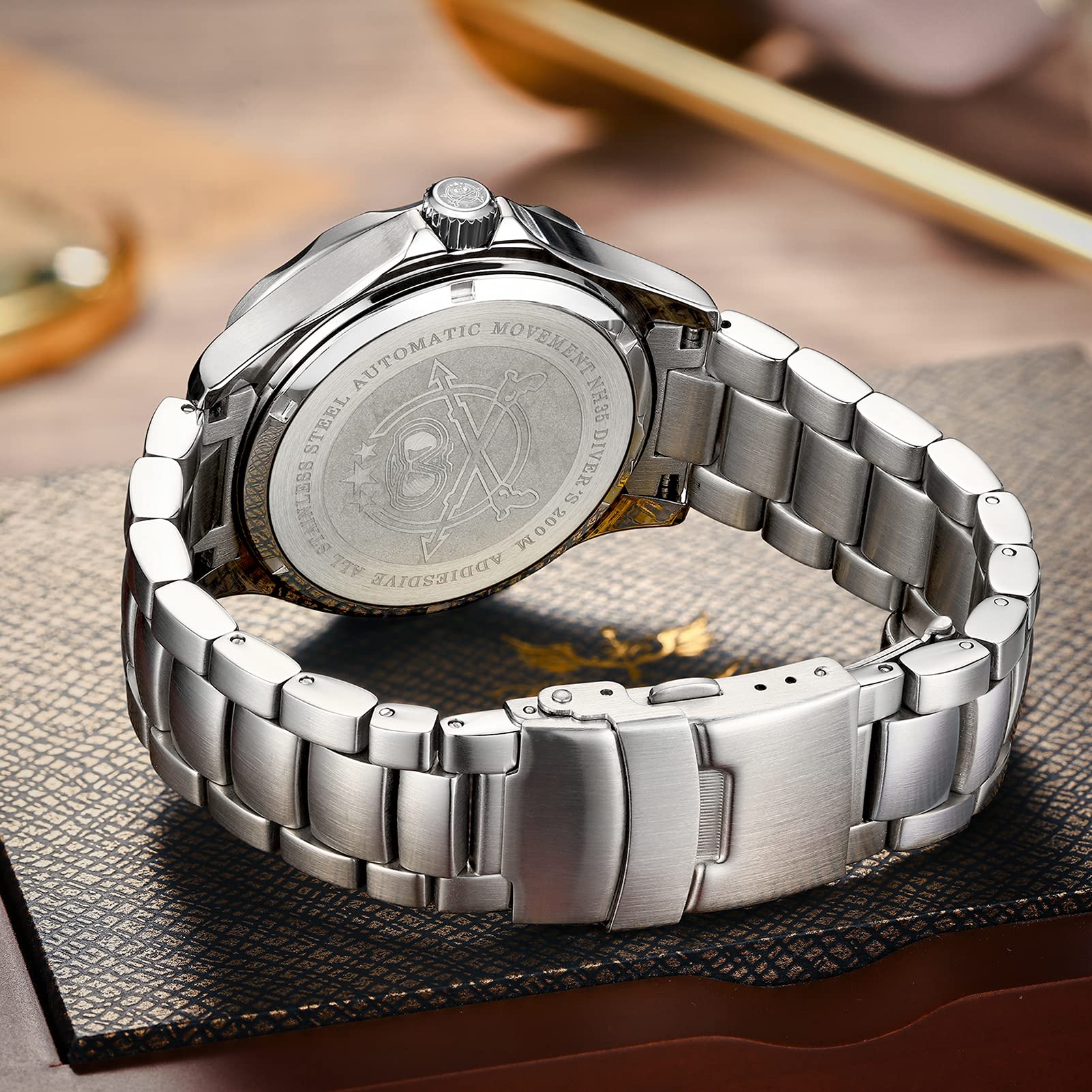 ★Saldi Anniversario★ADDIESDIVE Orologio subacqueo automatico da uomo AD2106 - Image 6