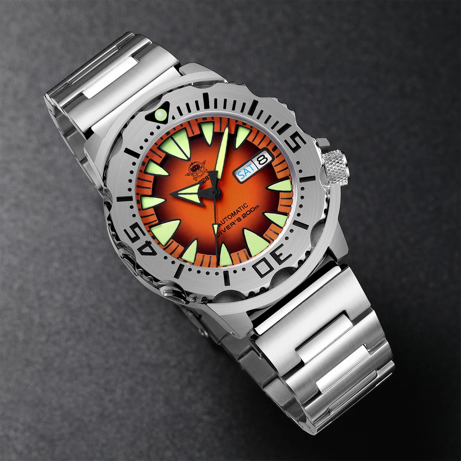 ★Saldi Anniversario★ADDIESDIVE Orologi Subacquei da Uomo Automatici AD2103 - Image 7