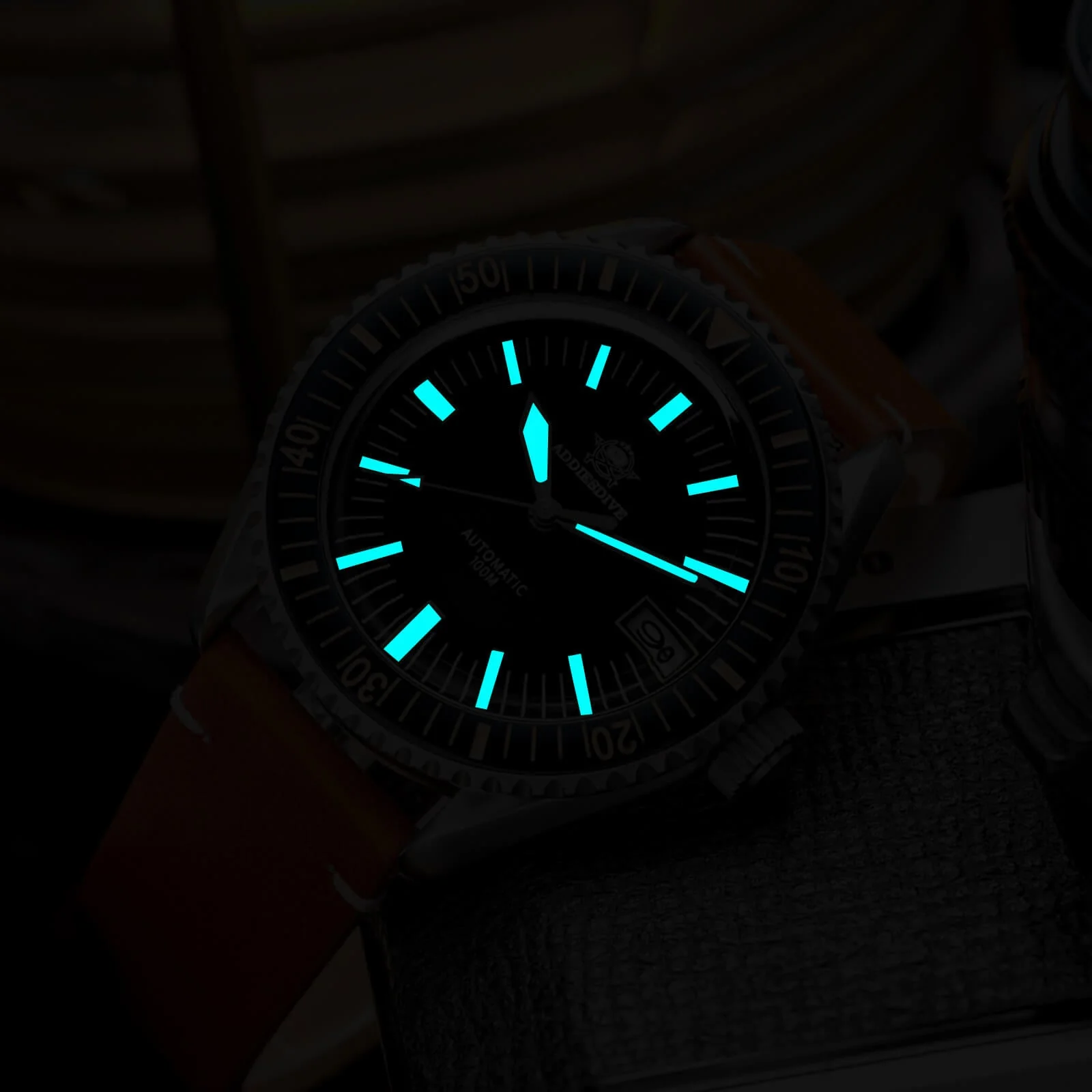 ADDIESDIVE Orologio Subacqueo Automatico Milsub AD2058 - Image 16