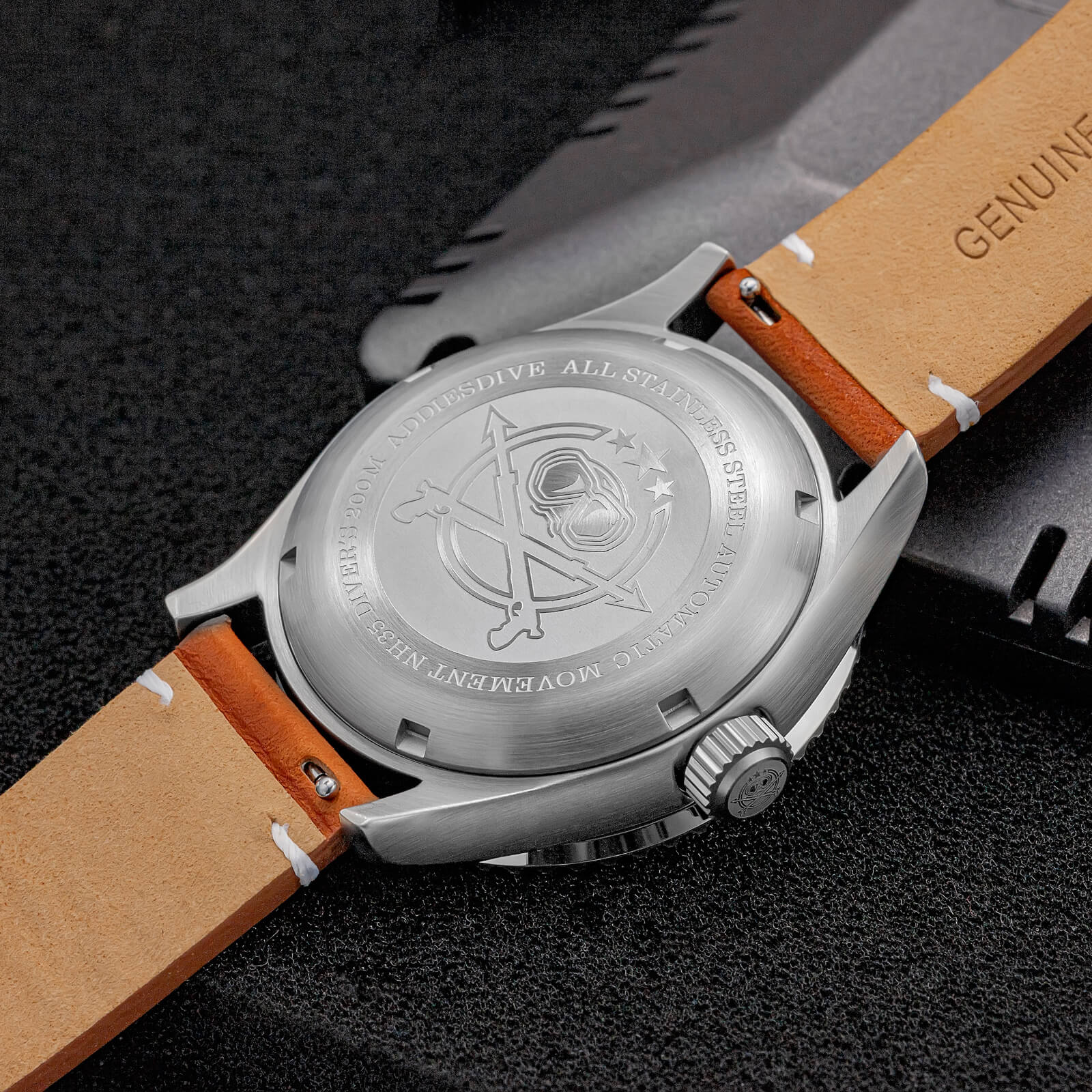 ADDIESDIVE Orologio Subacqueo Automatico Milsub AD2058 - Image 26