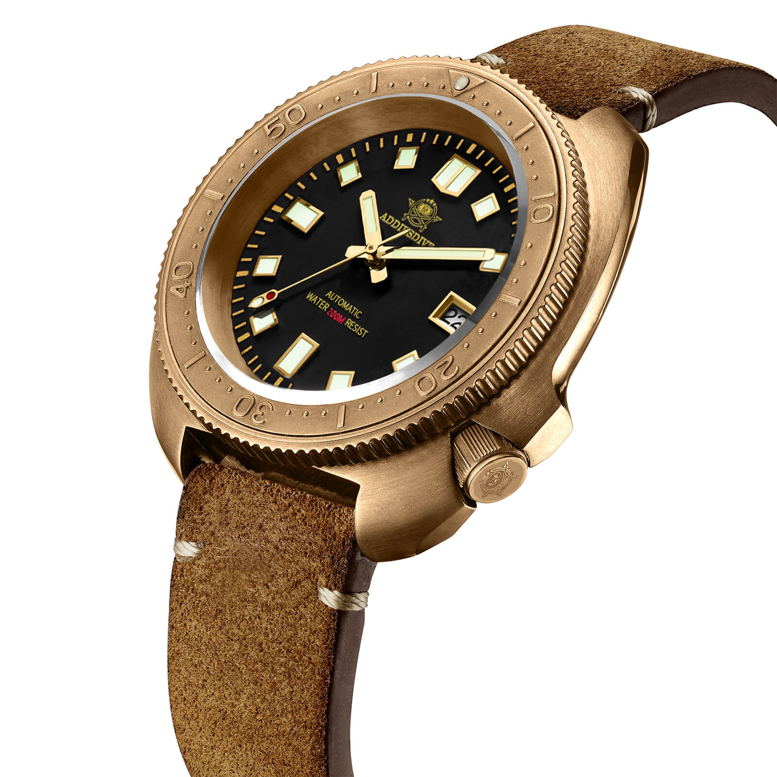 Addiesdive New Bronze AD2104 Orologio Subacqueo - Image 4