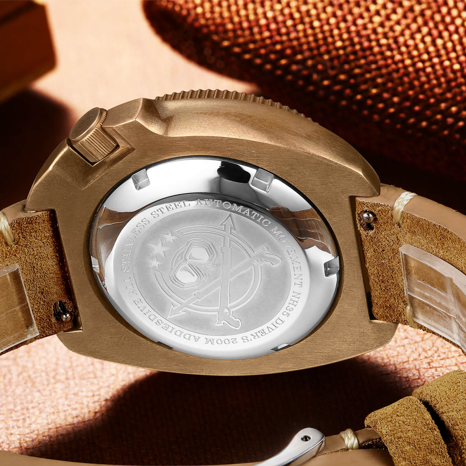 Addiesdive New Bronze AD2104 Orologio Subacqueo - Image 5