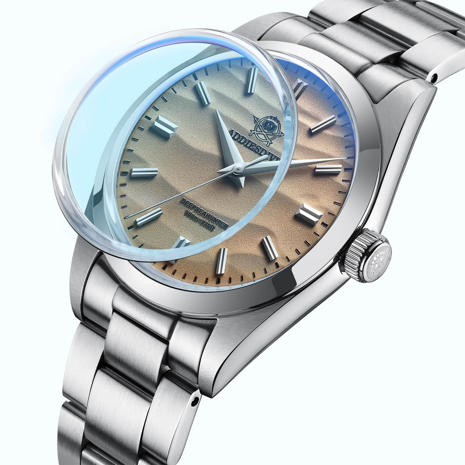 ★Saldi Anniversario★Orologio al quarzo ADDIESDIVE da 36 mm con movimento VH31 AD2030 - Image 3