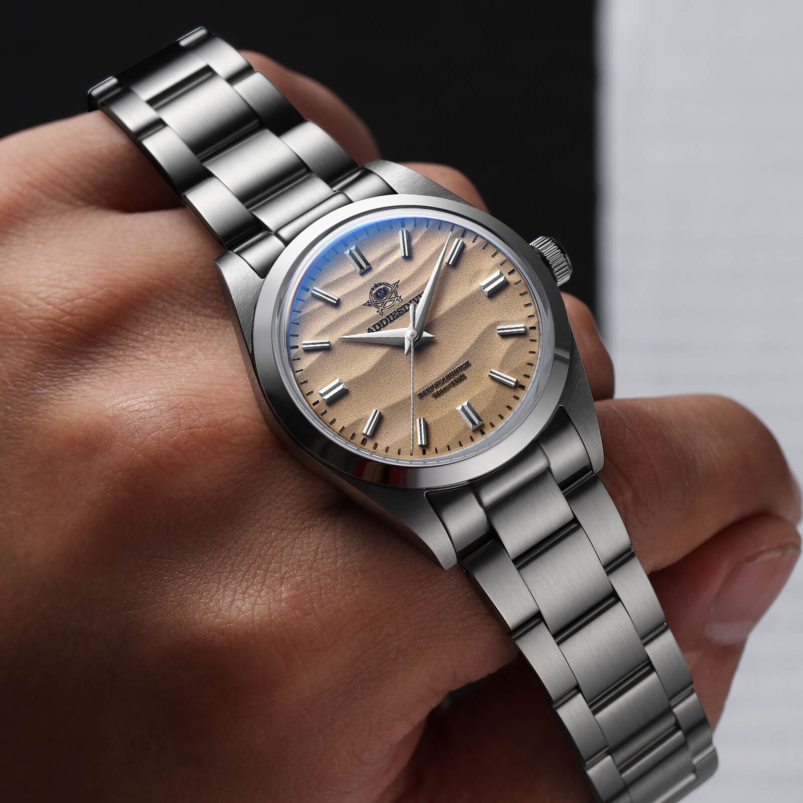 ★Saldi Anniversario★Orologio al quarzo ADDIESDIVE da 36 mm con movimento VH31 AD2030 - Image 6