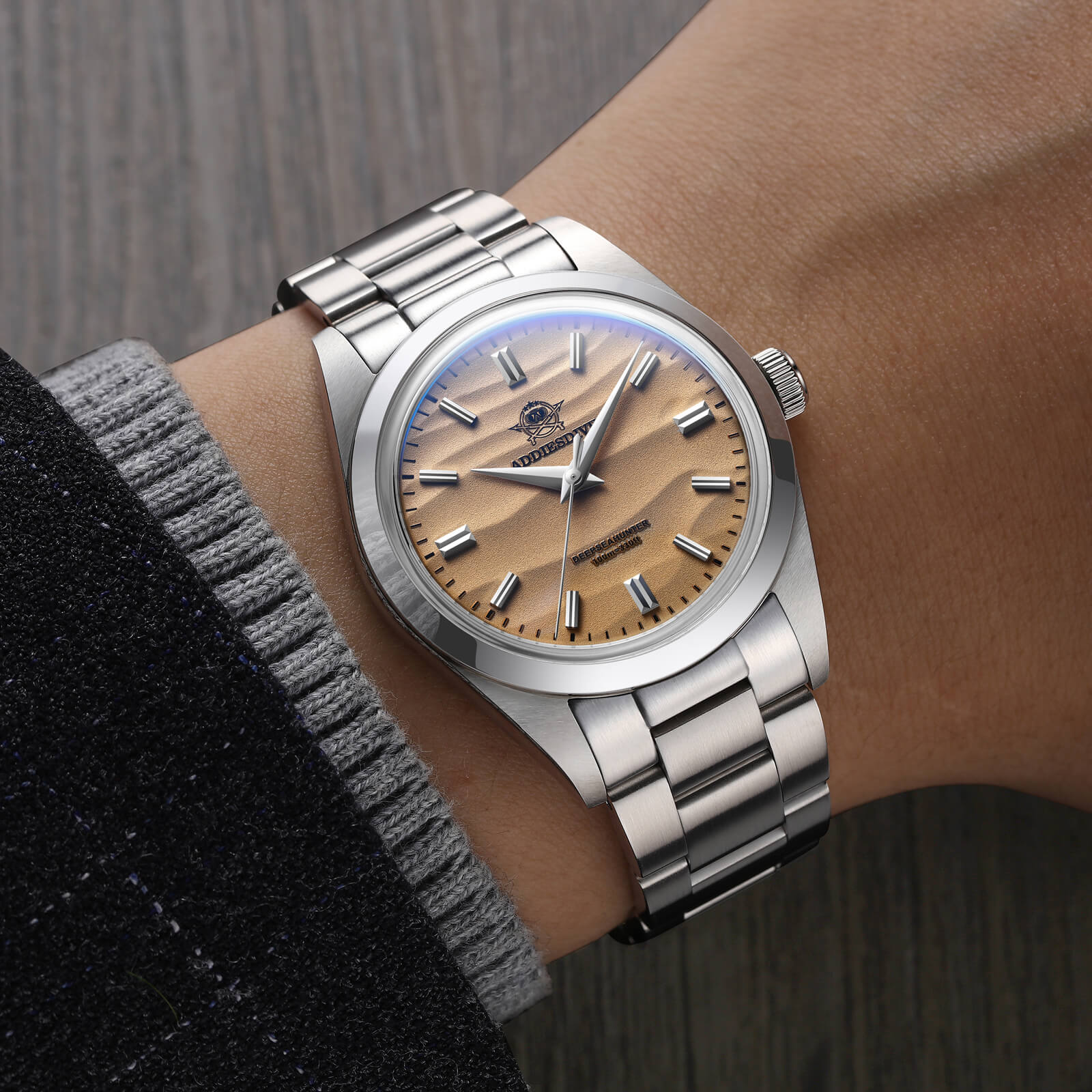 ★Saldi Anniversario★Orologio al quarzo ADDIESDIVE da 36 mm con movimento VH31 AD2030 - Image 8