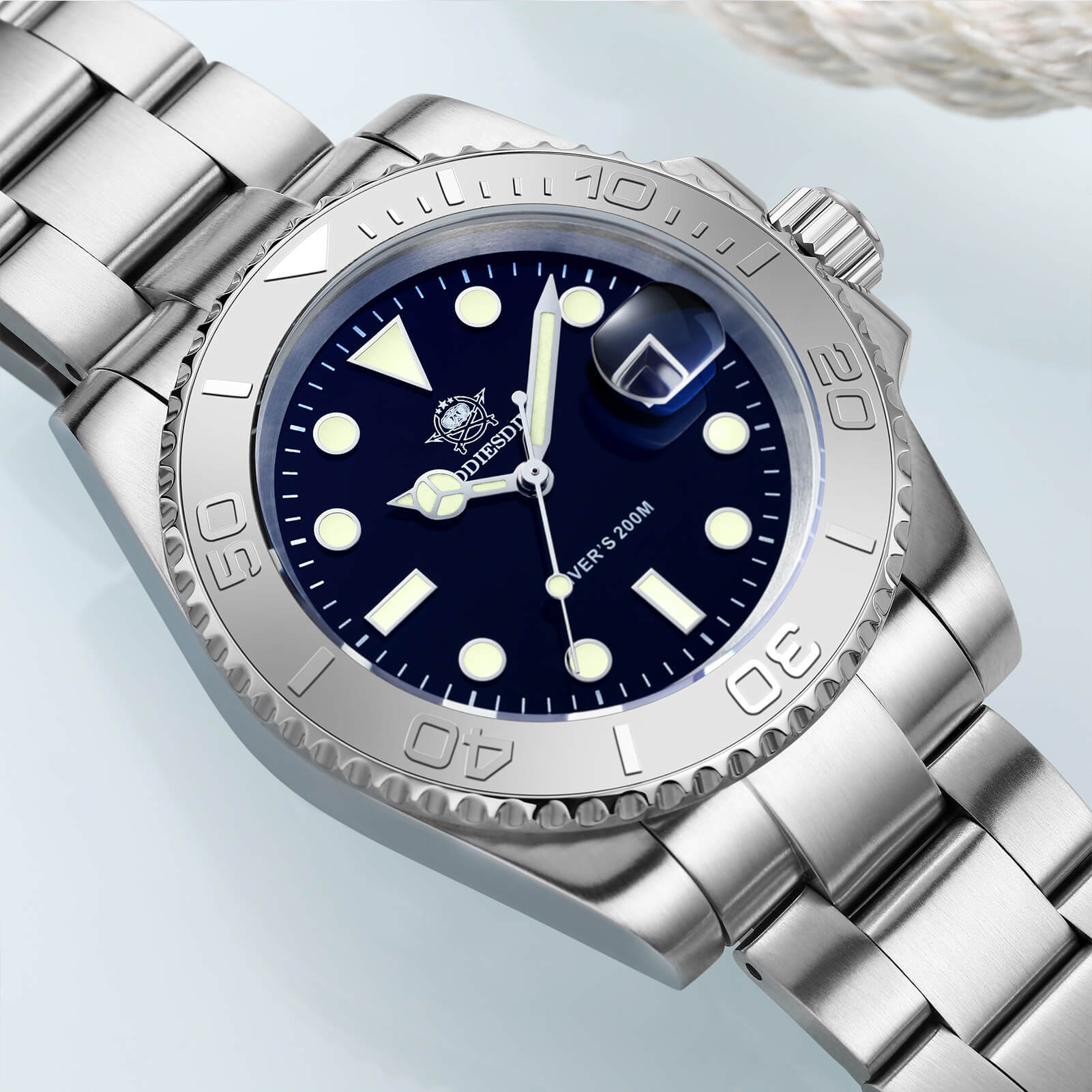 ★Speciali settimanali★Addiesdive Orologio al Quarzo 41mm Diver's 200M (MY-H3C) - Image 16