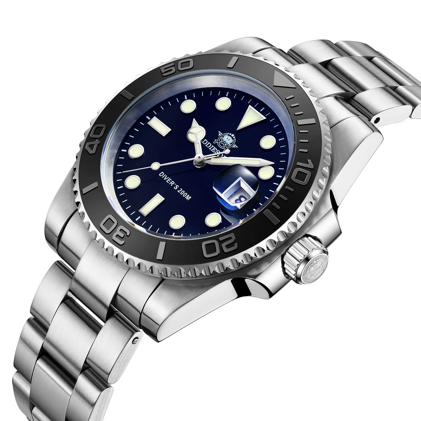 ★Speciali settimanali★Addiesdive Orologio al Quarzo 41mm Diver's 200M (MY-H3C) - Image 6
