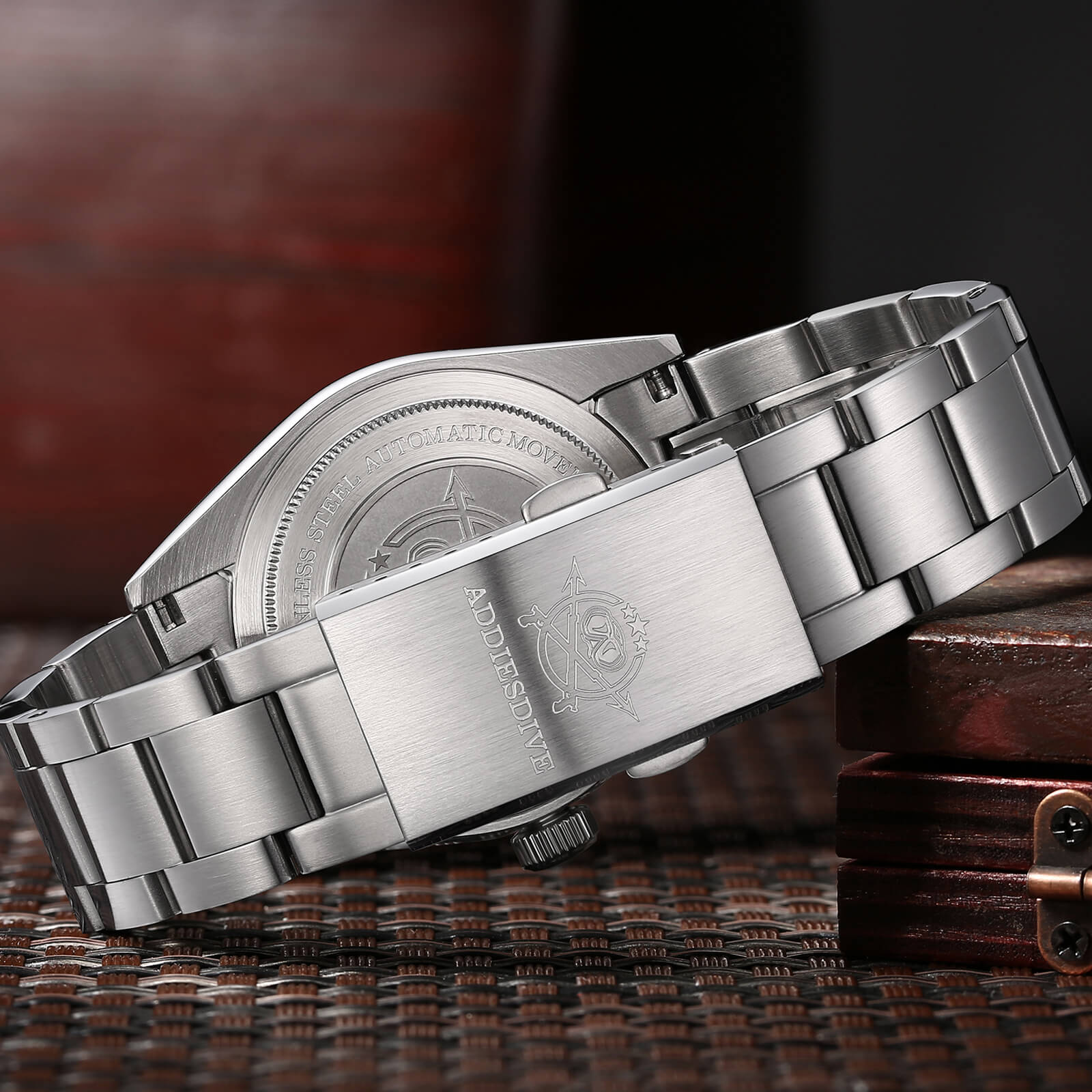 Addiesdive da 36mm Orologio al Quarzo con Cristallo di Zaffiro AD2026 - Image 11