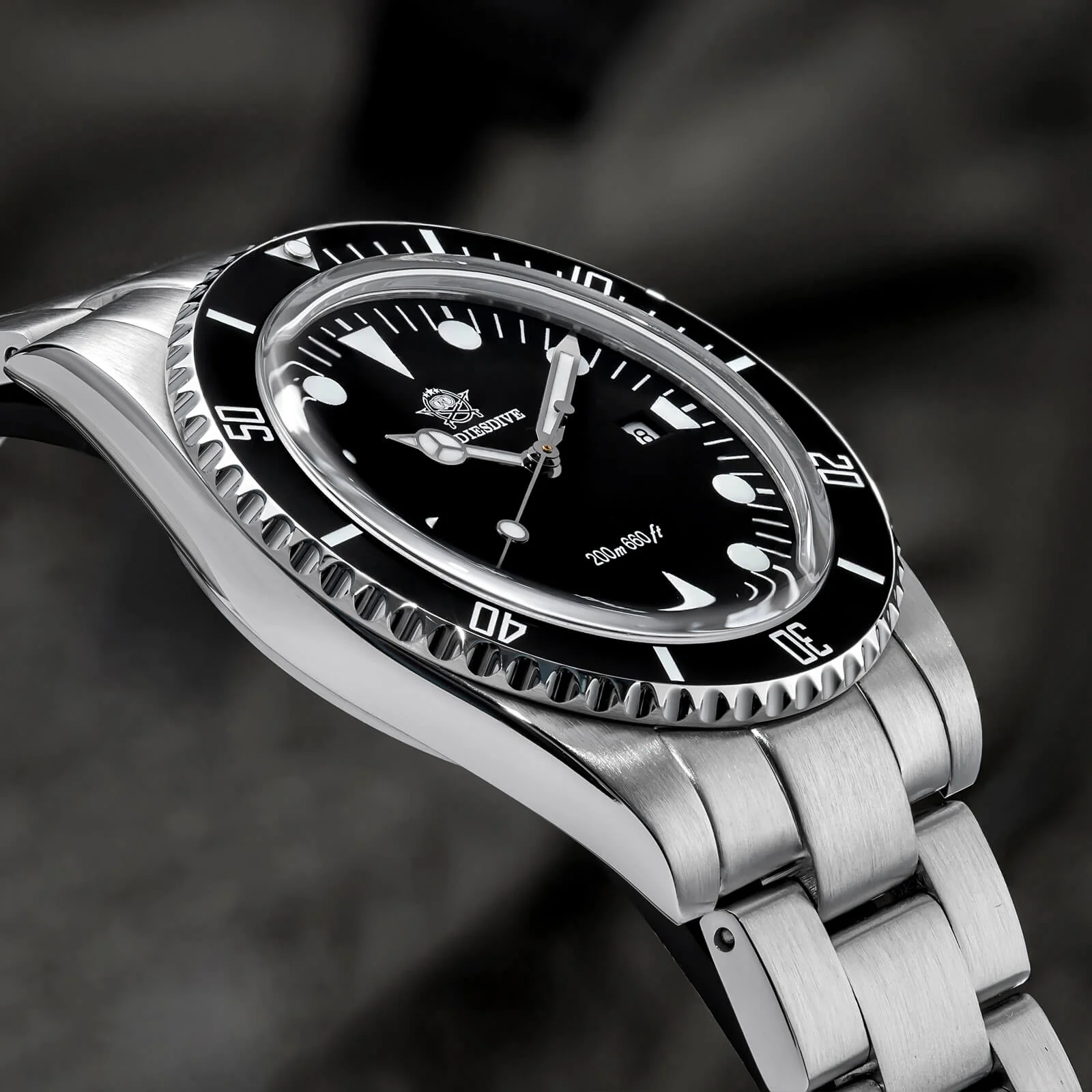 ADDIESDIVE Orologio al Quarzo da 39 mm con Lunetta Girevole Bidirezionale AD2068 - Image 4