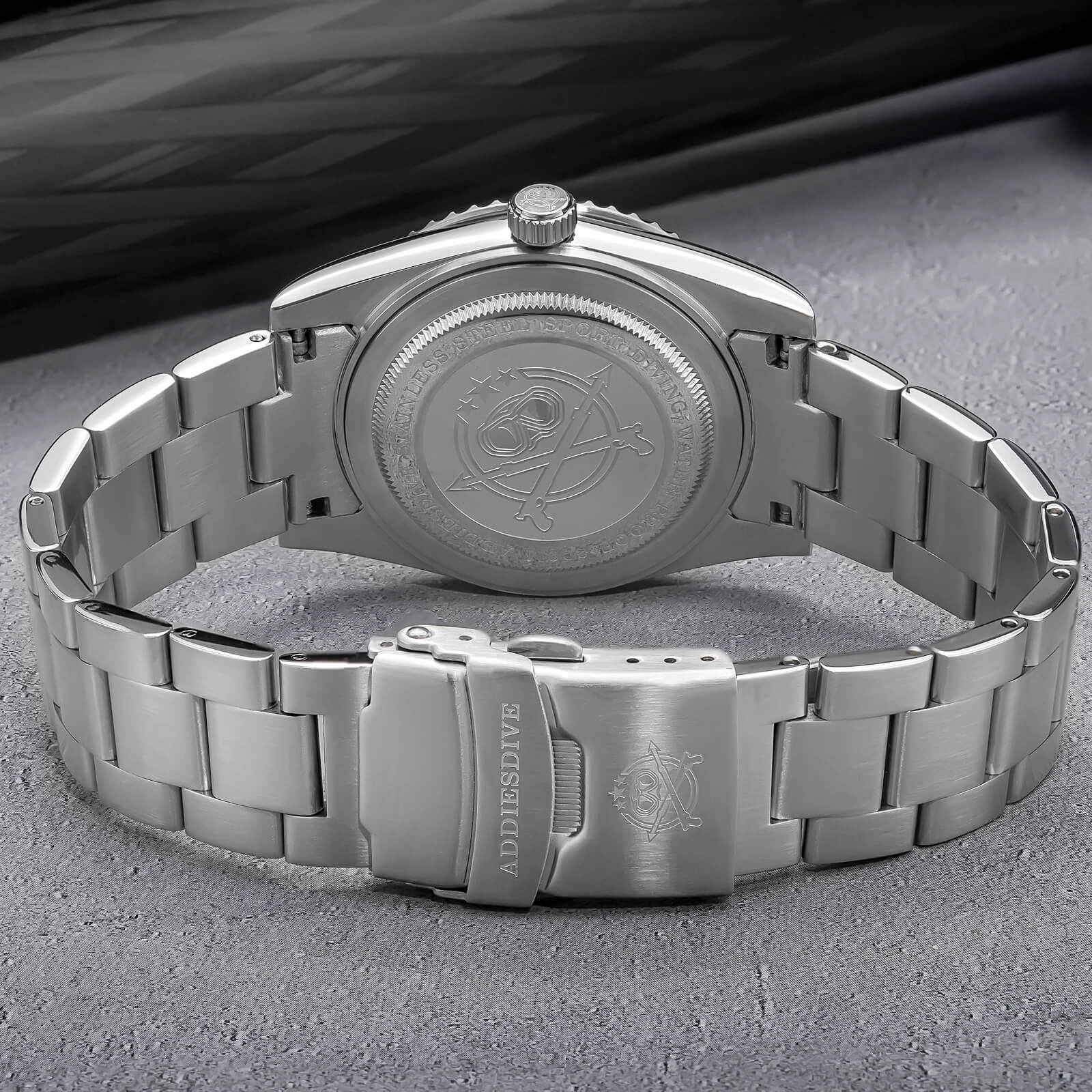 ADDIESDIVE Orologio al Quarzo da 39 mm con Lunetta Girevole Bidirezionale AD2072 - Image 15