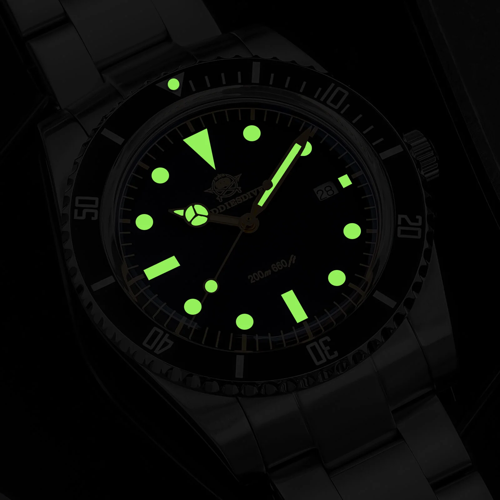 ADDIESDIVE Orologio al Quarzo da 39 mm con Lunetta Girevole Bidirezionale AD2072 - Image 16