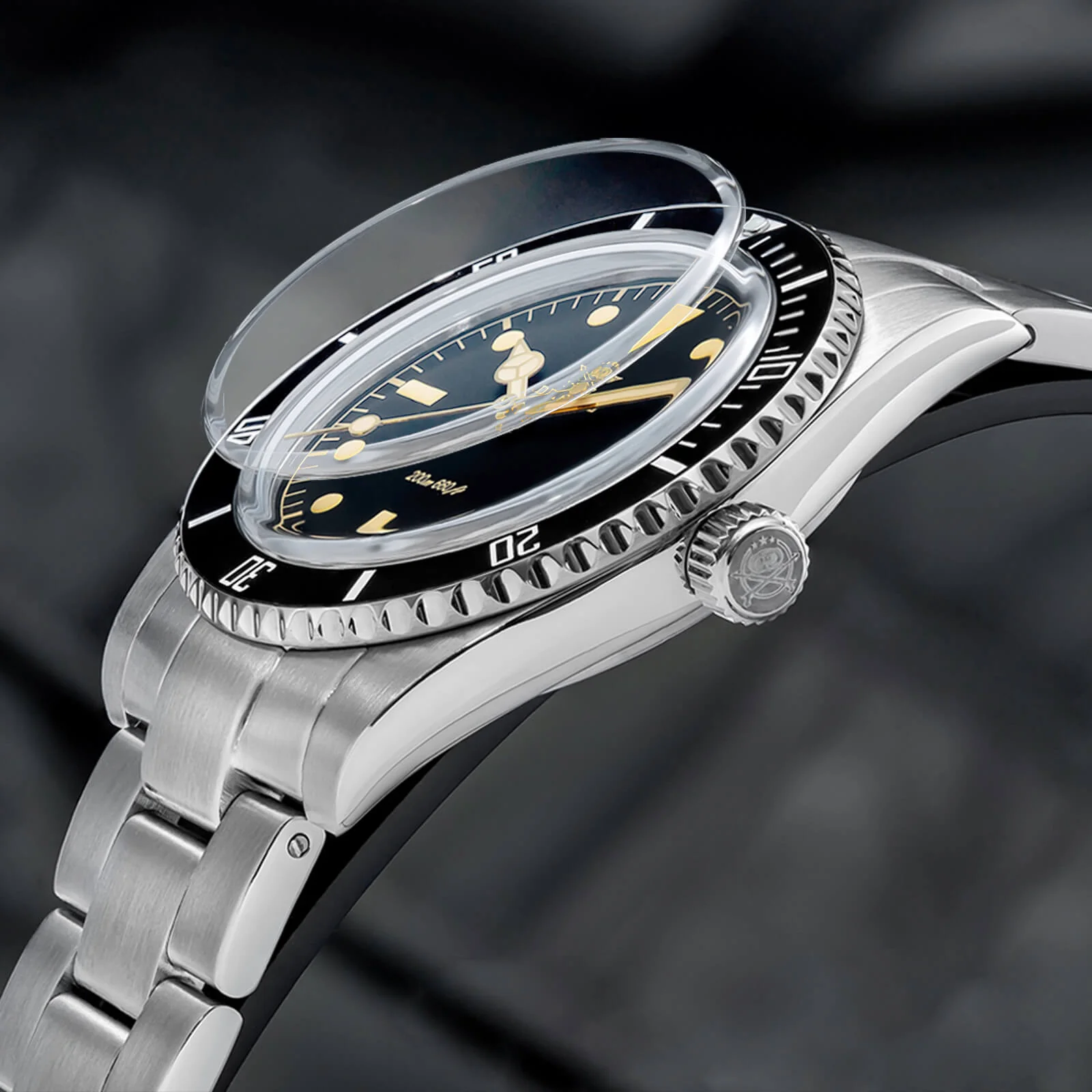 ADDIESDIVE Orologio al Quarzo da 39 mm con Lunetta Girevole Bidirezionale AD2072 - Image 5