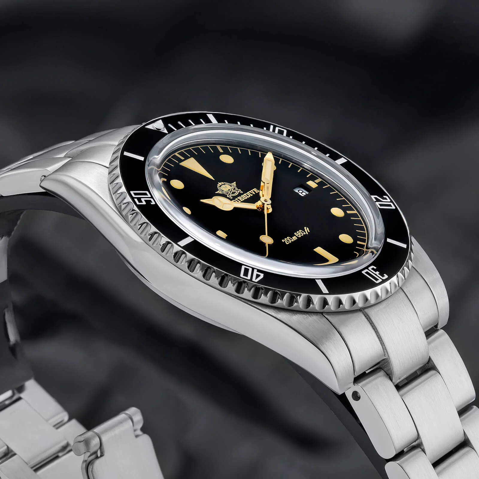 ADDIESDIVE Orologio al Quarzo da 39 mm con Lunetta Girevole Bidirezionale AD2072 - Image 6