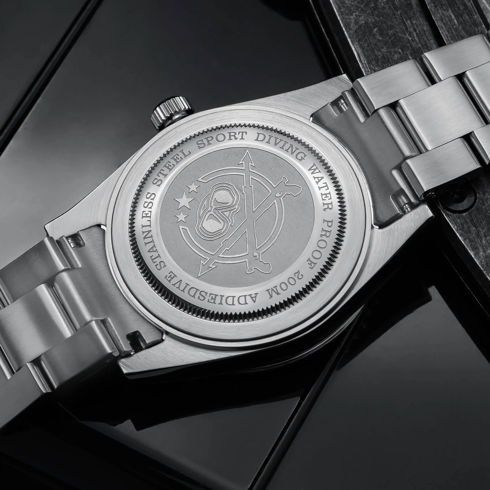 ADDIESDIVE Orologio al Quarzo da 39 mm con Lunetta Girevole Bidirezionale AD2072 - Image 7