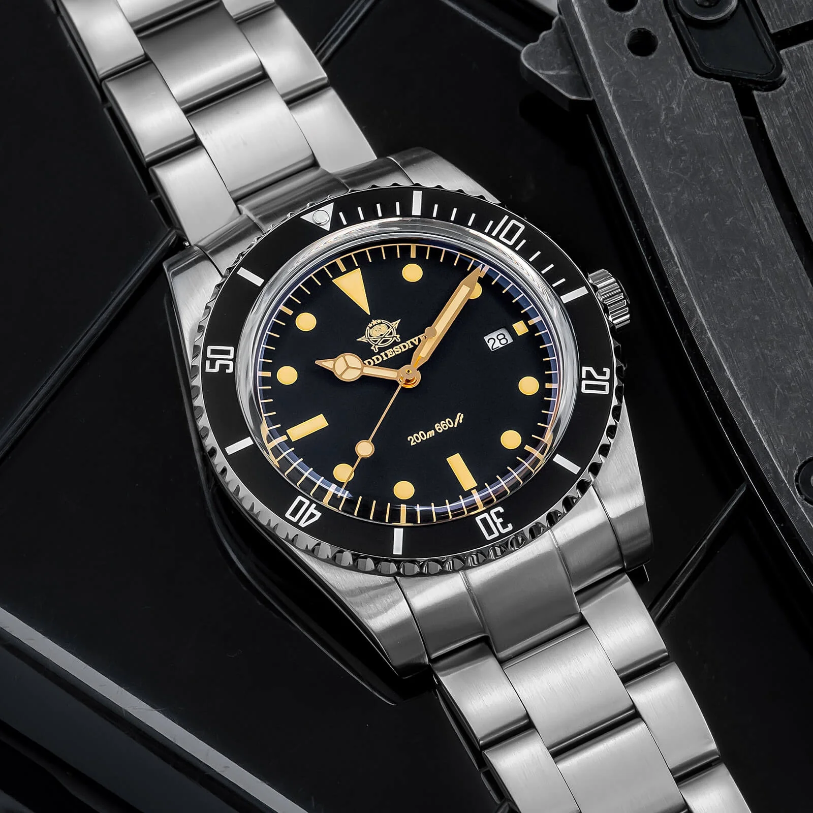 ADDIESDIVE Orologio al Quarzo da 39 mm con Lunetta Girevole Bidirezionale AD2072 - Image 8