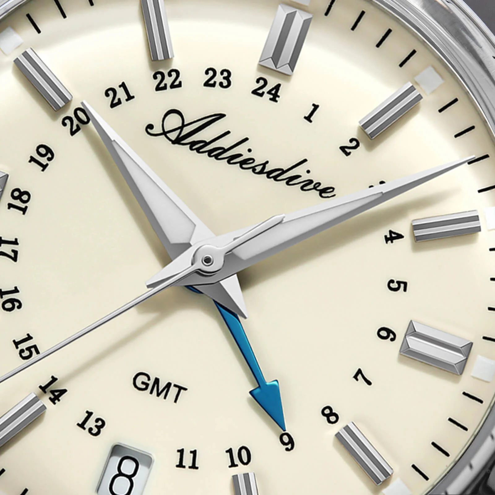 ★Saldi Anniversario★ADDIESDIVE Orologio al Quarzo GMT Elegance Collection AD2065 - Image 7