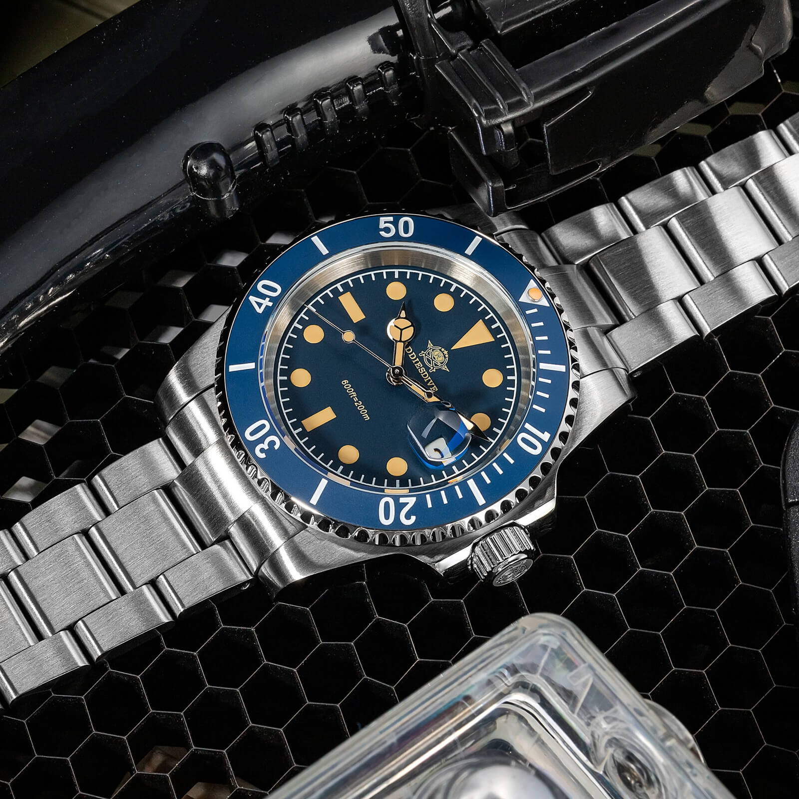 ★Saldi Anniversario★ADDIESDIVE Orologio al Quarzo Retro Sub AD2054 - Image 19
