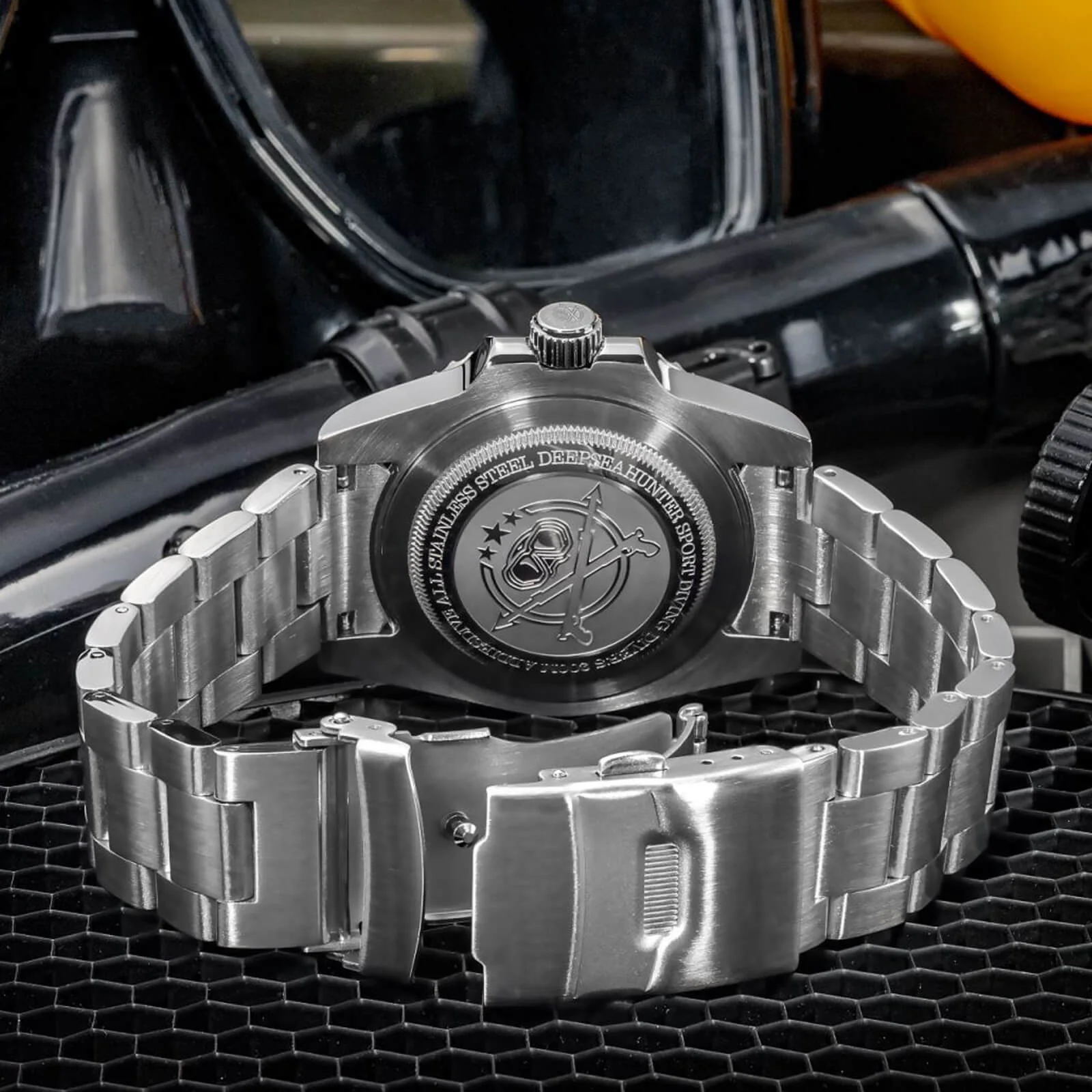 ★Saldi Anniversario★ADDIESDIVE Orologio al Quarzo Retro Sub AD2054 - Image 7