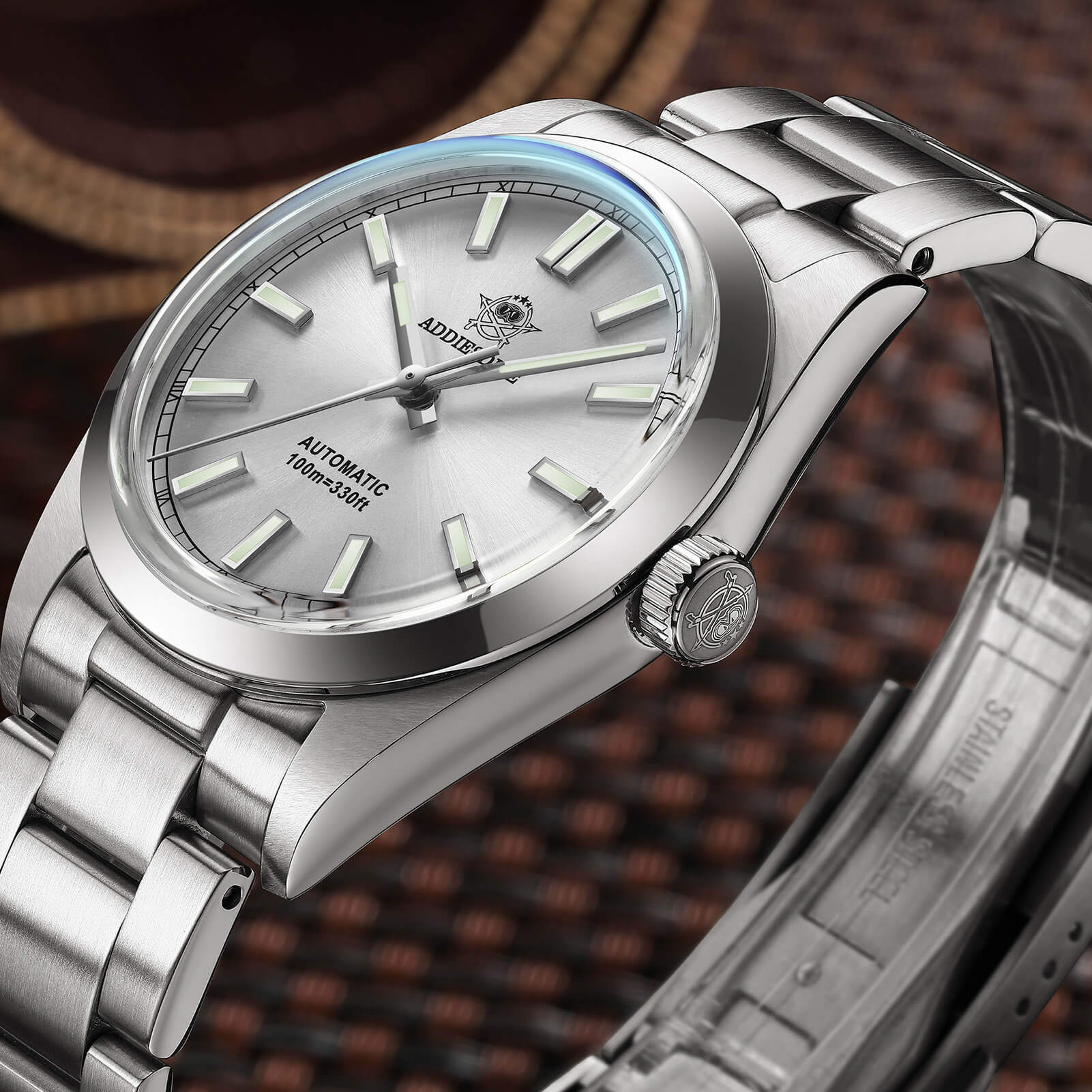 Orologio automatico di lusso da uomo ADDIESDIVE da 36 mm con movimento PT5000 (AD2028) - Image 8