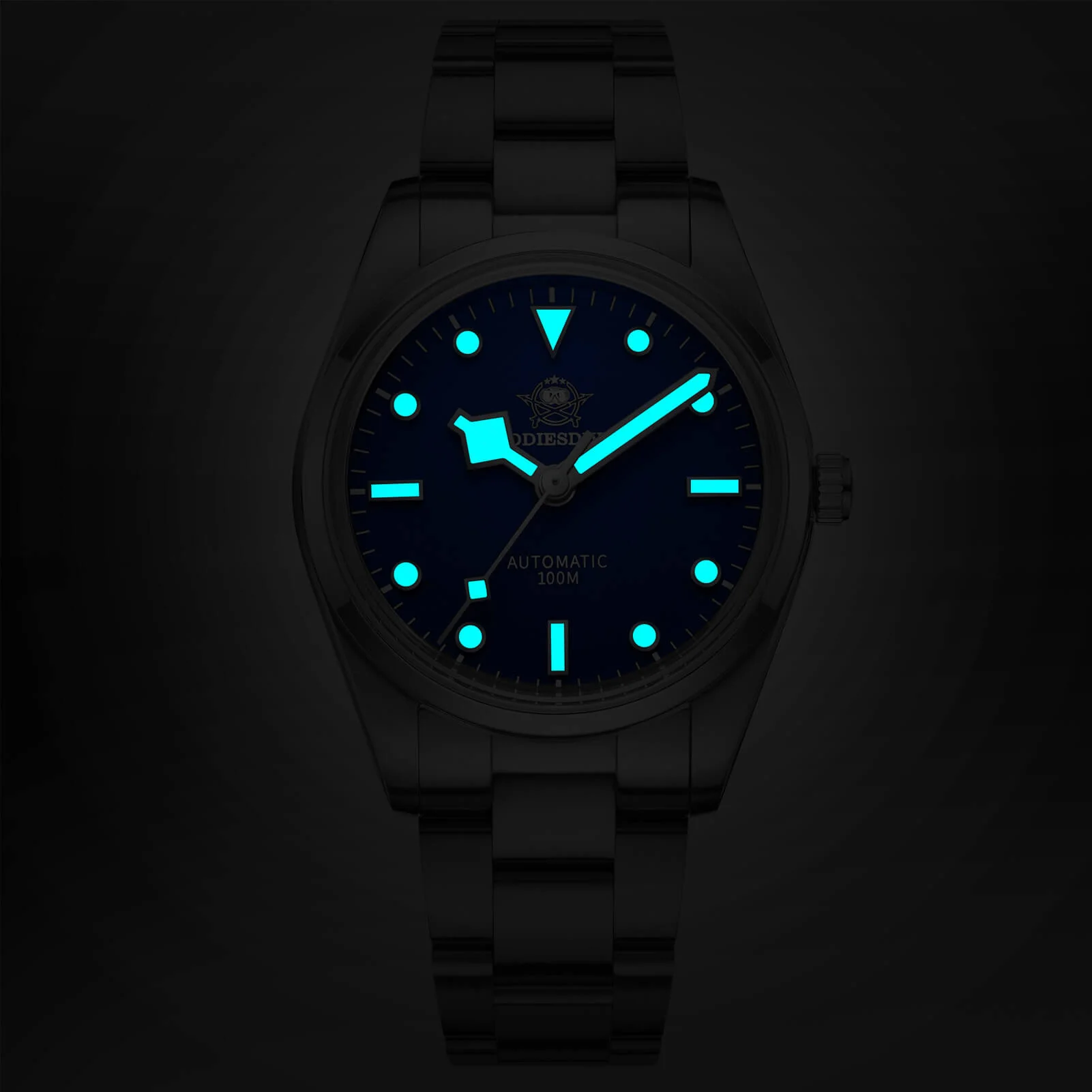 ADDIESDIVE Orologio da Pilota Automatico 38 mm per uomo e donna resistente all'acqua 100 metri (AD2113) - Image 10