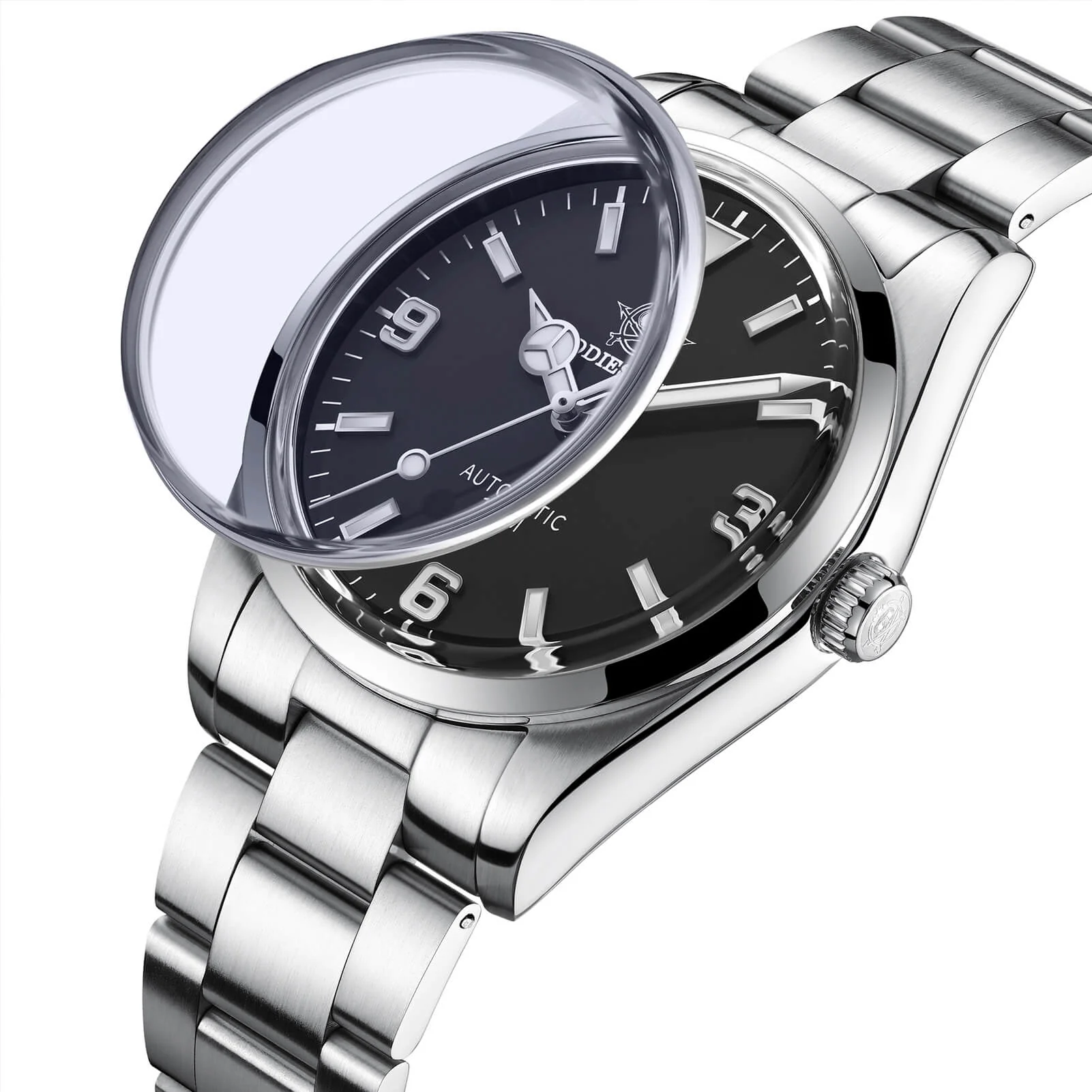 ADDIESDIVE 38mm Domed Crystal Explore Watch 100M (AD2112) - Image 6