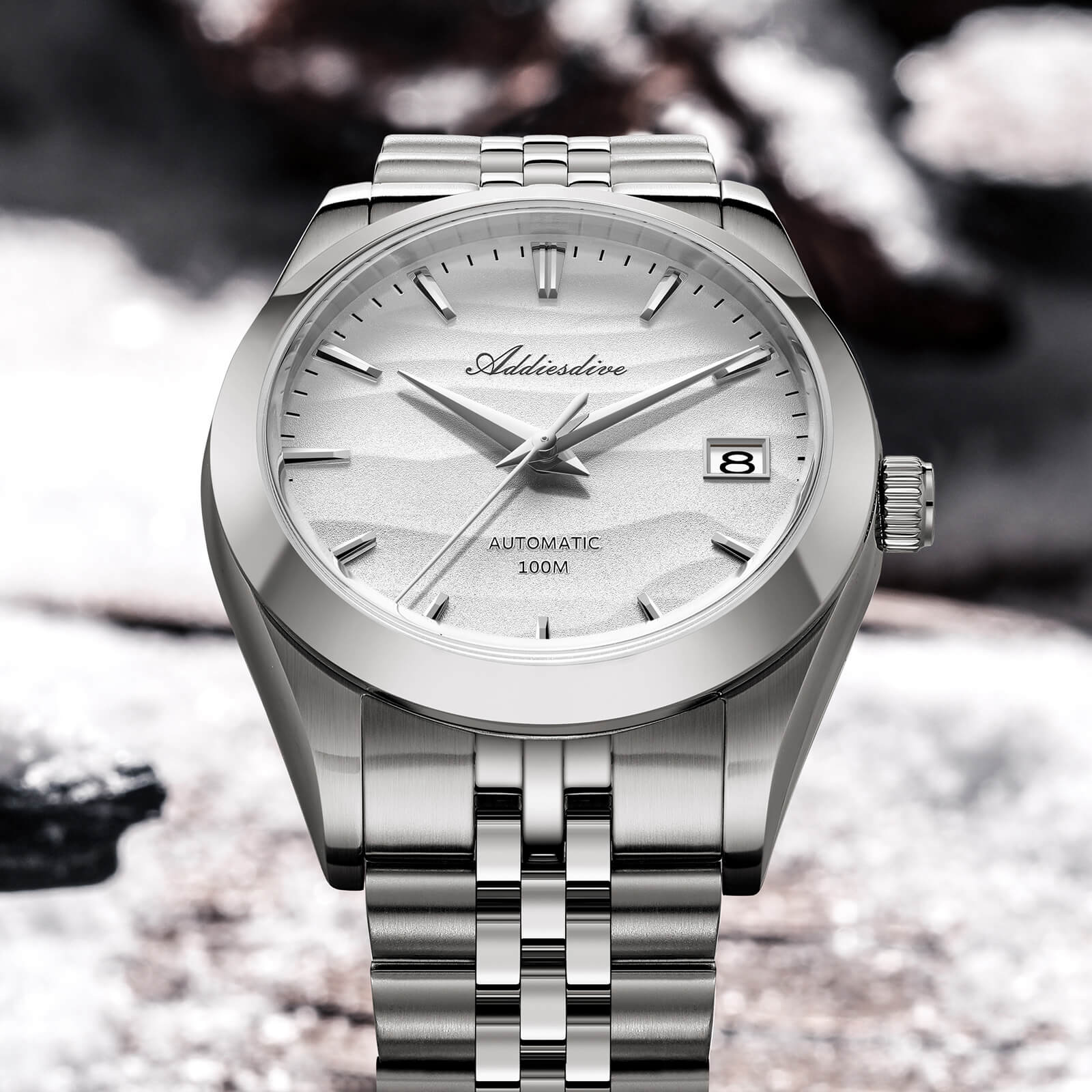 Addiesdive Orologio Meccanico NH35 con Quadrante Sabbia da 39 mm (AD2059) - Image 13