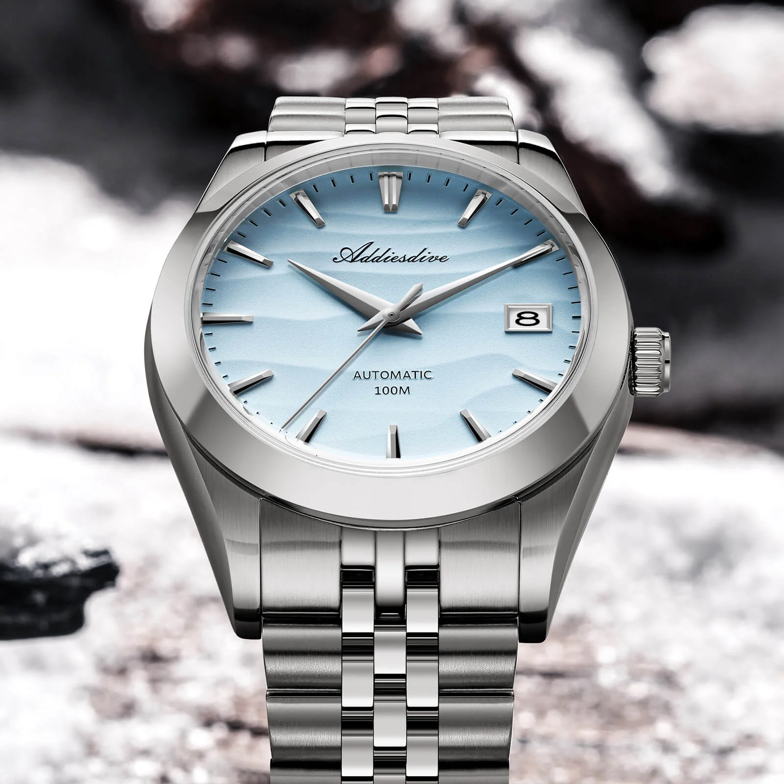 Addiesdive Orologio Meccanico NH35 con Quadrante Sabbia da 39 mm (AD2059) - Image 23