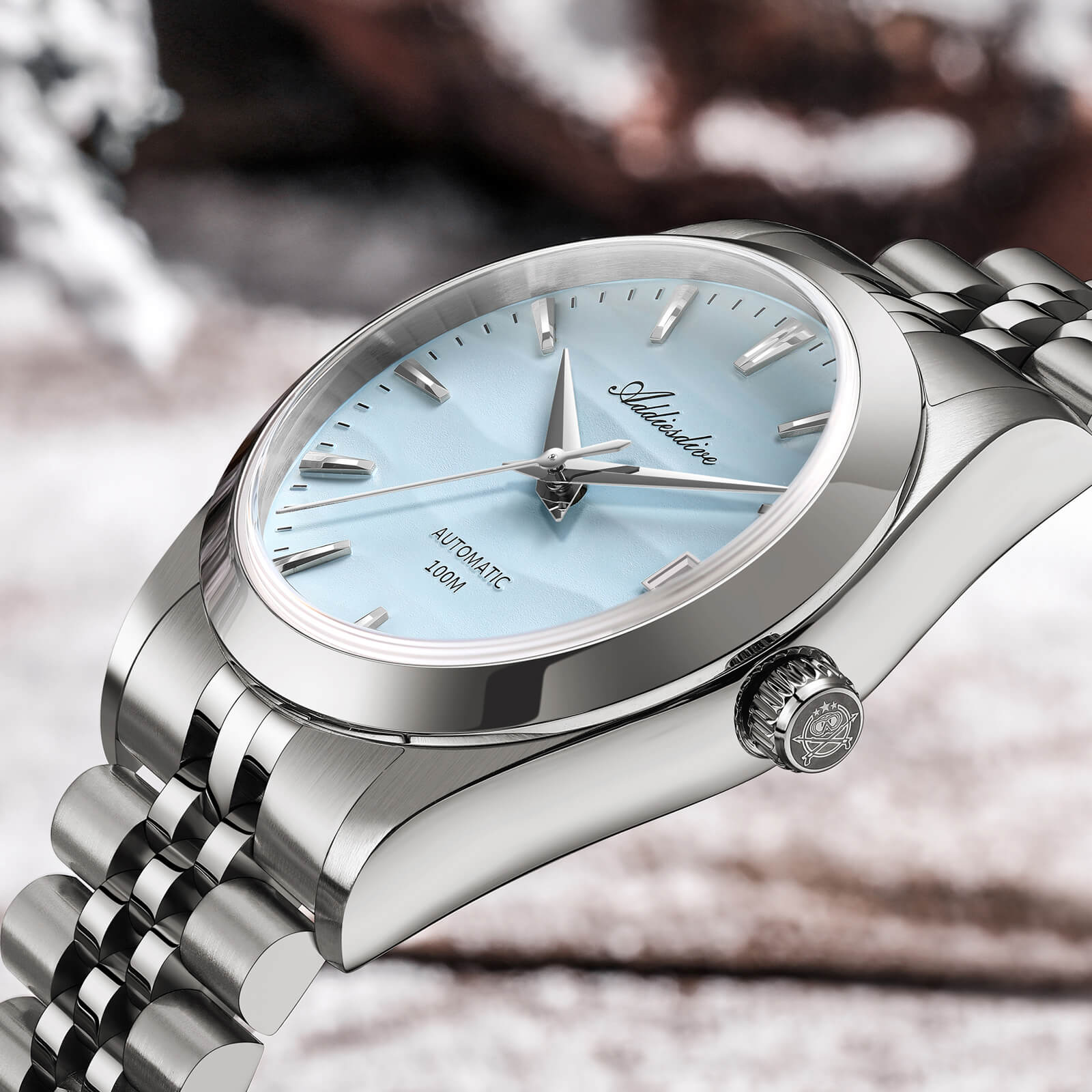 Addiesdive Orologio Meccanico NH35 con Quadrante Sabbia da 39 mm (AD2059) - Image 24