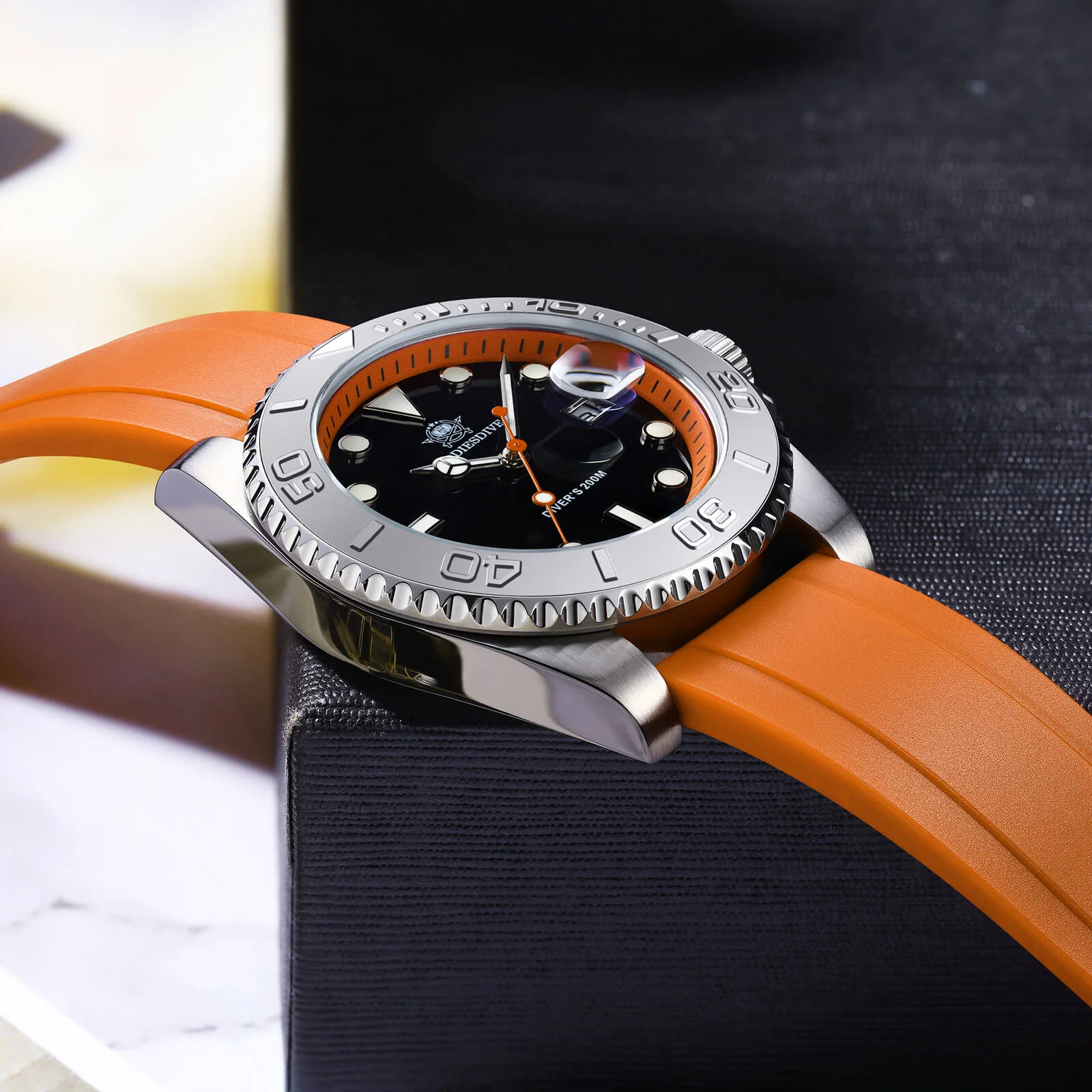 ★Saldi Anniversario★ADDIESDIVE Orologio Sportivo al Quarzo da 41 mm Impermeabile 200 m (AD2040) - Image 11